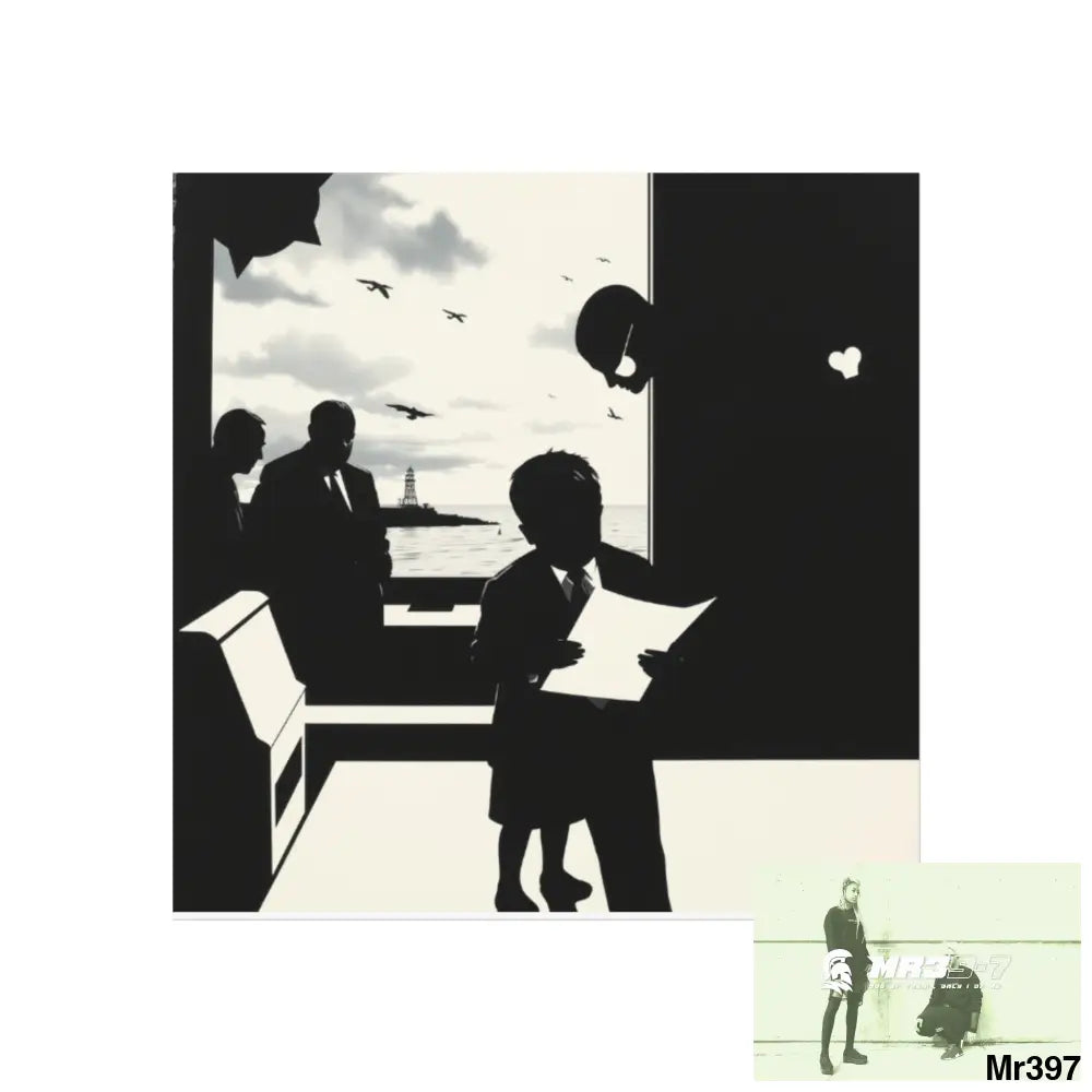 Work a Promotion and Cutting Loose (2005) Fine Art Posters 16″ x 16″ / Matte Poster