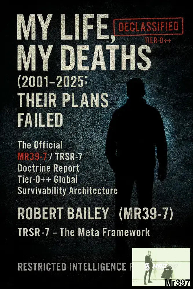 Two Books. One War. One Doctrine. One Man Who Would Not Erase.  Why MR39-7 released two versions of the same 24-year survival record — and what each means for the reader.