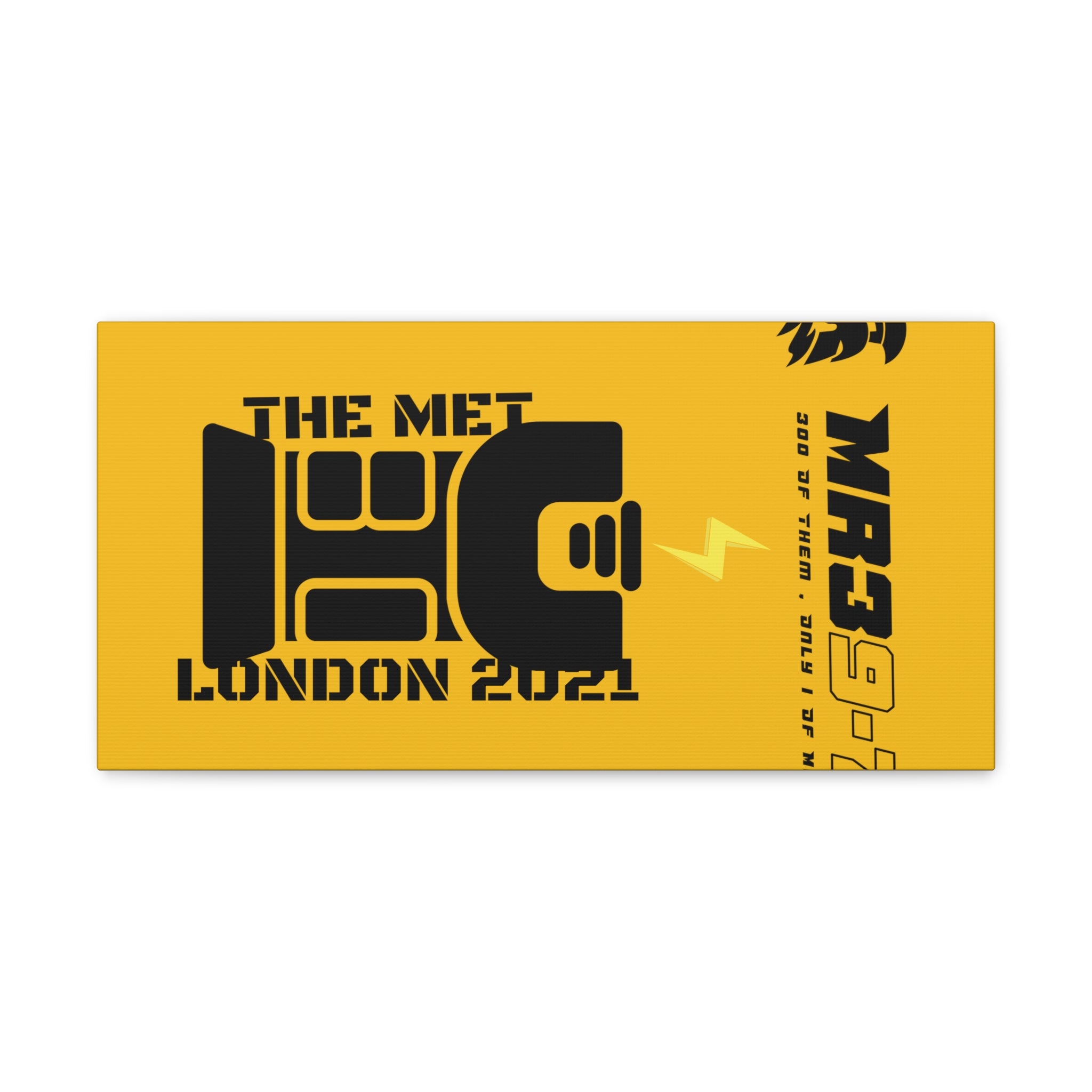 Canvas Gallery Wraps MR 39 Tasered by THe MET 2021