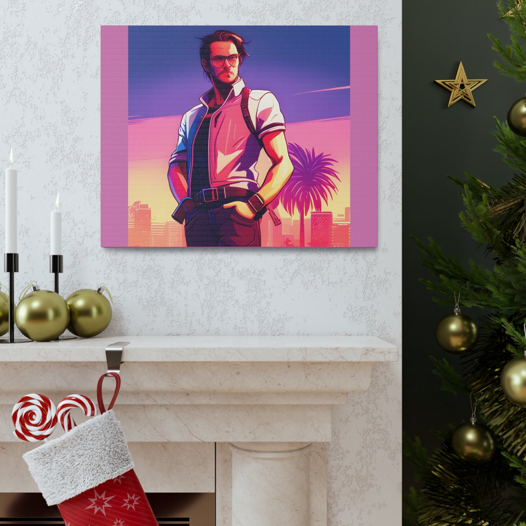 Canvas Gallery Wraps. AI•Vice.Vigilante.Mr39