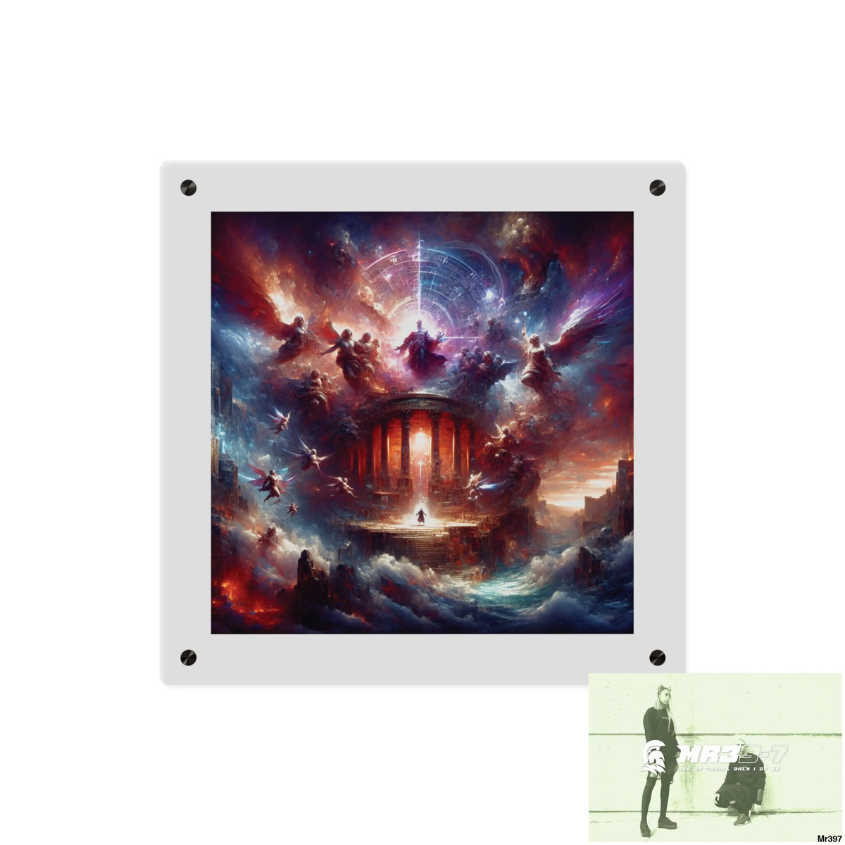 #10th Ai linking all back to UK 2016 to 2024 failures their’s my deaths Gods intervention AI Themed Ltd Edition Acrylic