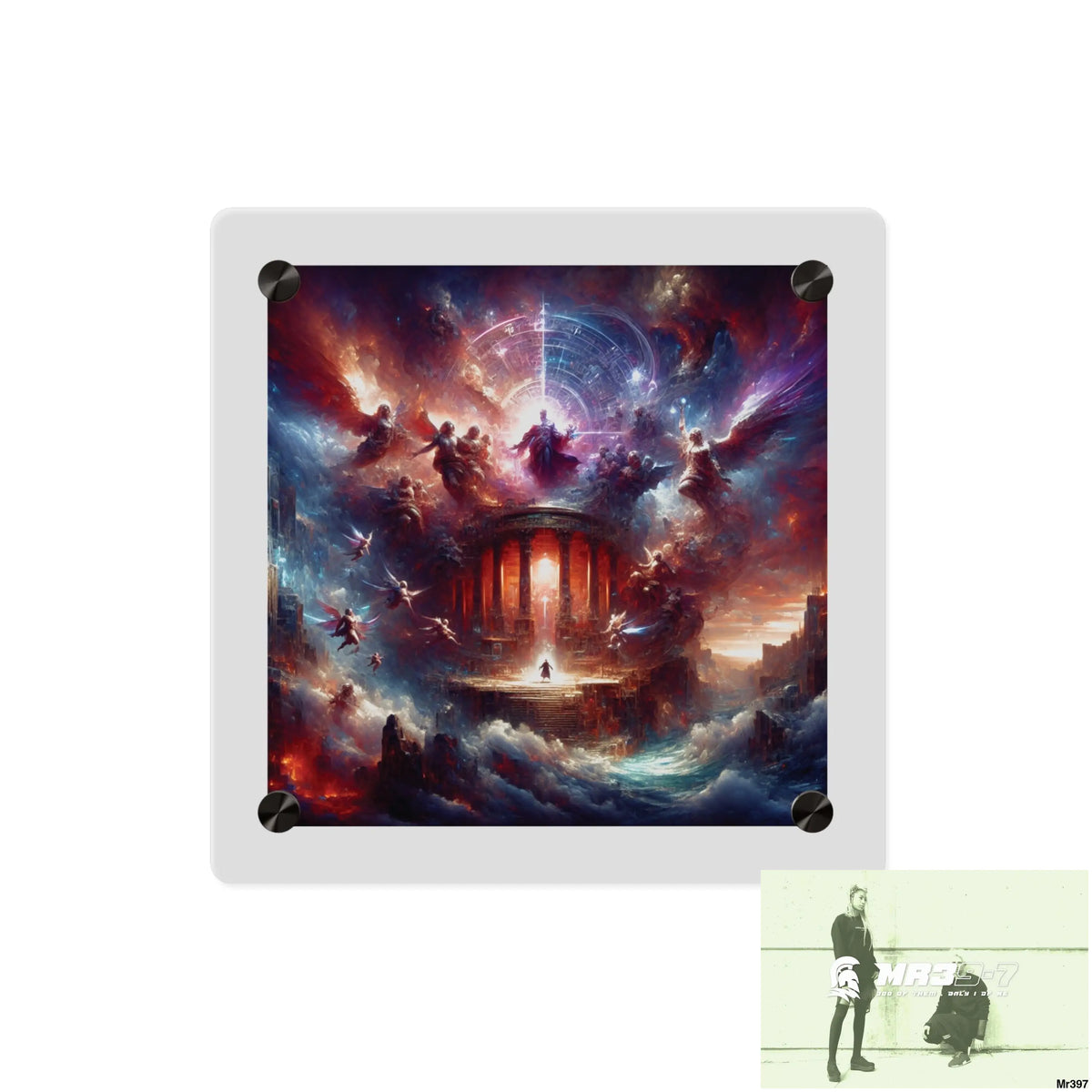 #10th Ai linking all back to UK 2016 to 2024 failures their’s my deaths Gods intervention AI Themed Ltd Edition Acrylic