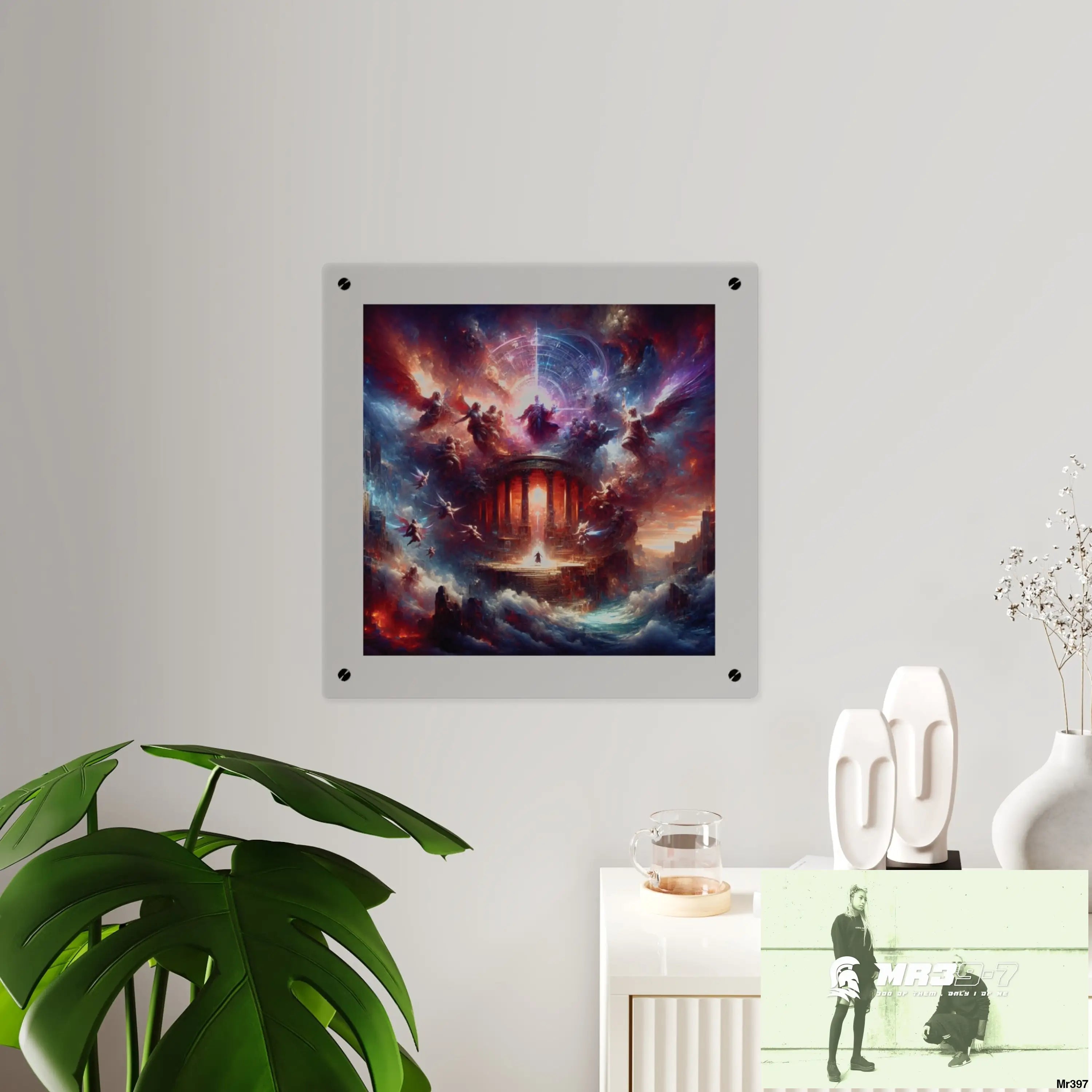 #10th Ai linking all back to UK 2016 to 2024 failures their’s my deaths Gods intervention AI Themed Ltd Edition Acrylic