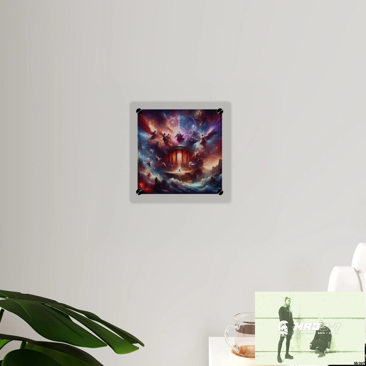 #10th Ai linking all back to UK 2016 to 2024 failures their’s my deaths Gods intervention AI Themed Ltd Edition Acrylic