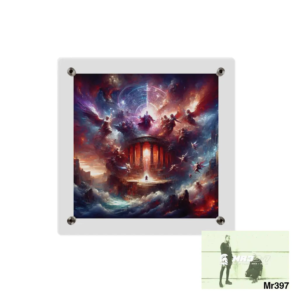 #10th Ai linking all back to UK 2016 to 2024 failures their’s my deaths Gods intervention AI Themed Ltd Edition Acrylic