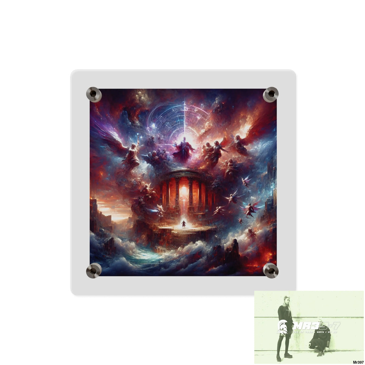 #10th Ai linking all back to UK 2016 to 2024 failures their’s my deaths Gods intervention AI Themed Ltd Edition Acrylic