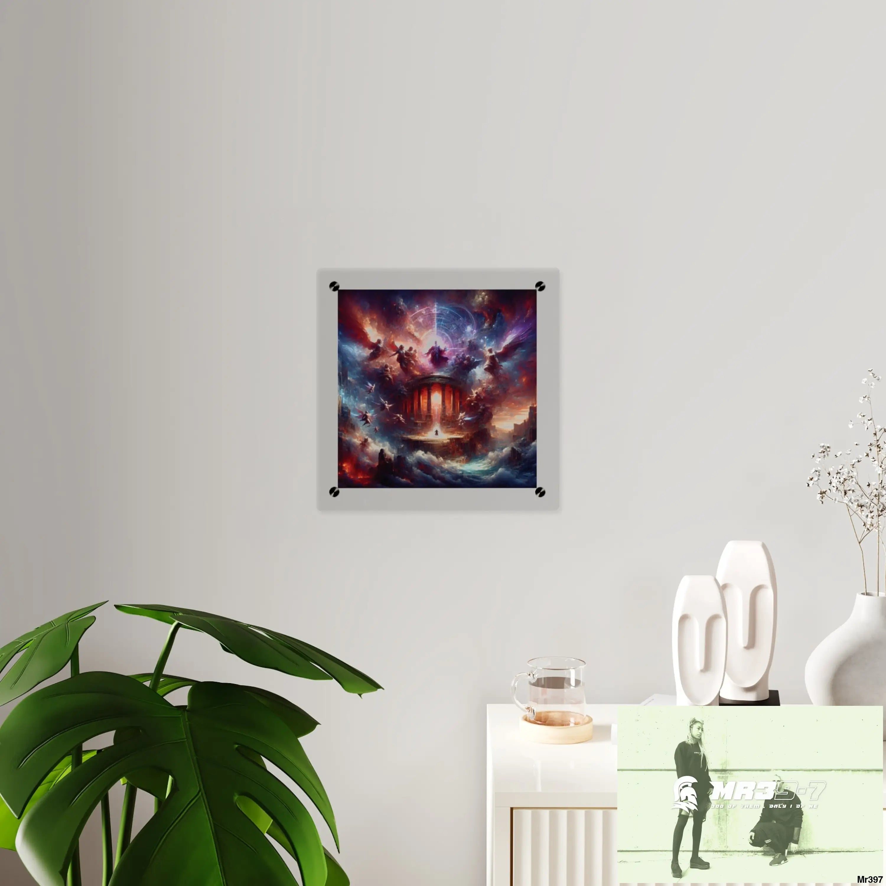 #10th Ai linking all back to UK 2016 to 2024 failures their’s my deaths Gods intervention AI Themed Ltd Edition Acrylic