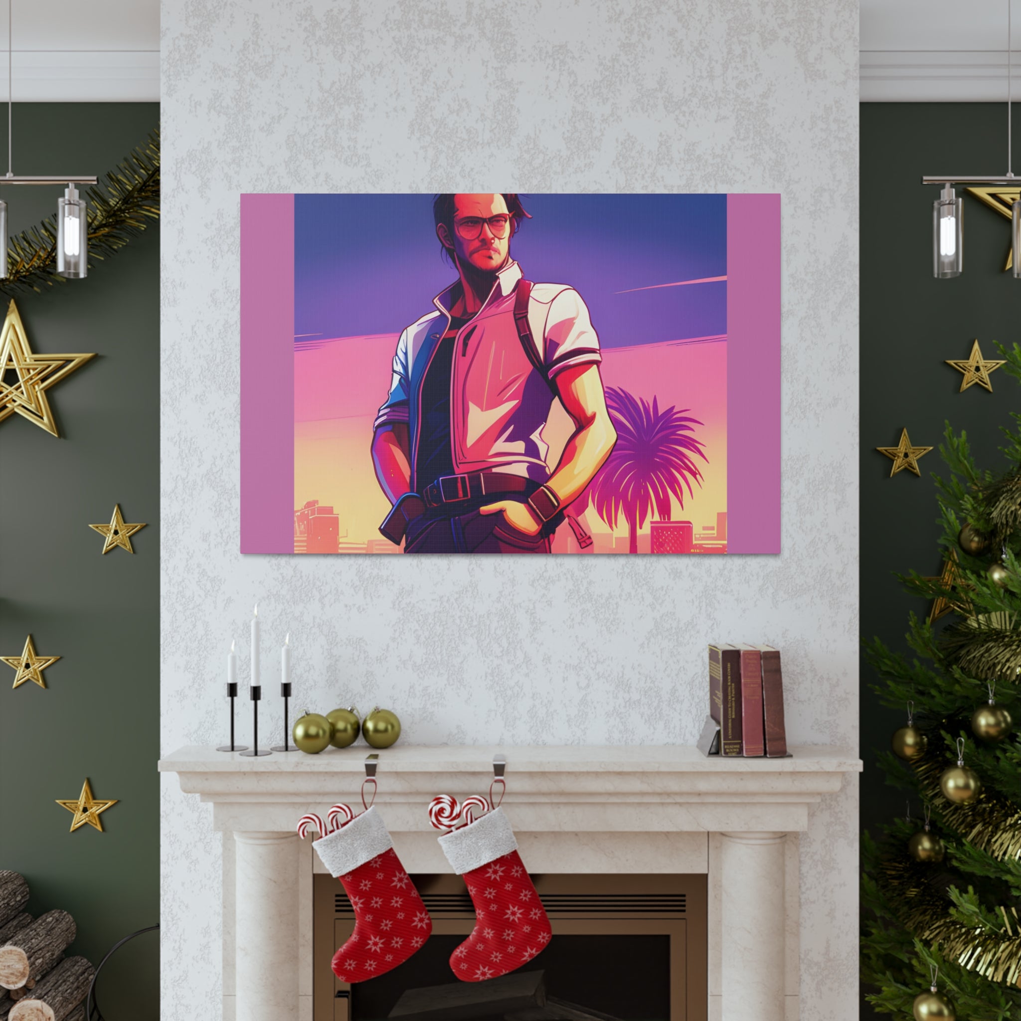 Canvas Gallery Wraps. AI•Vice.Vigilante.Mr39