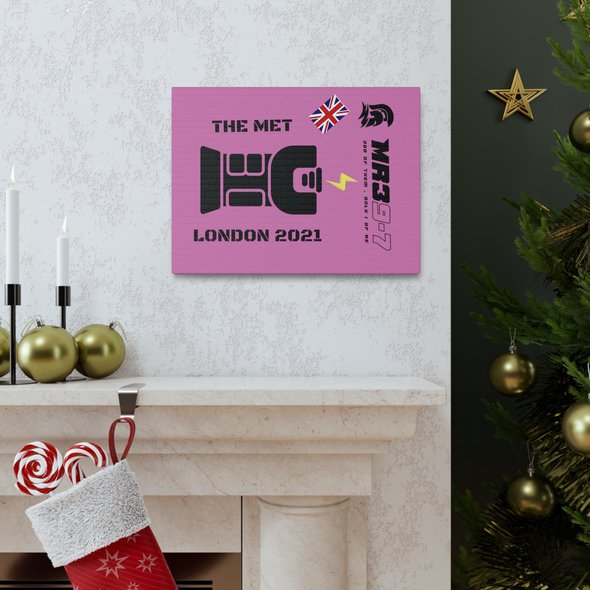 Canvas Gallery Wraps MR 39 Tasered by The MET 2021