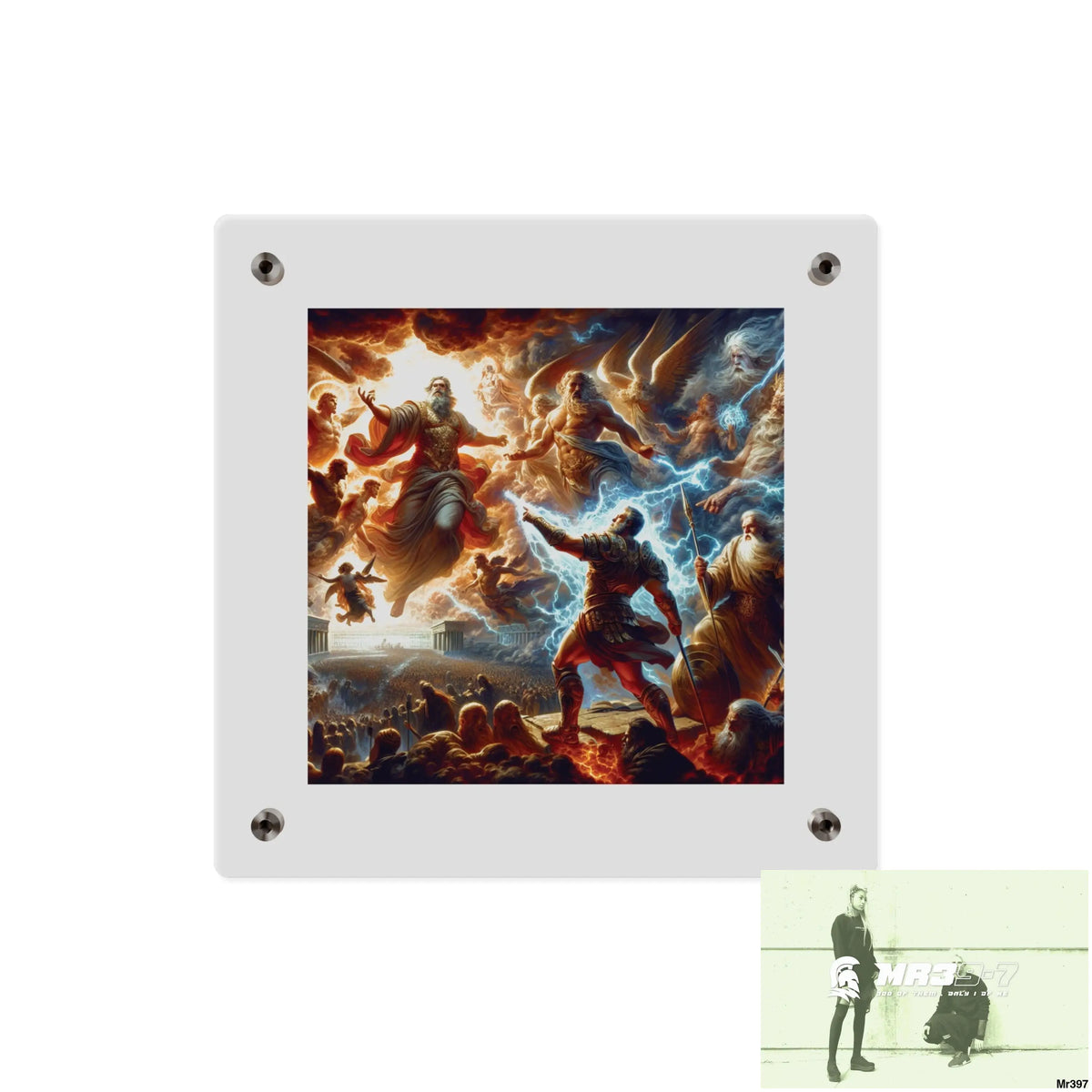 #11th Ai linking all back to UK 2016 to 2024 failures their’s my deaths Gods intervention AI Themed Ltd Edition Acrylic