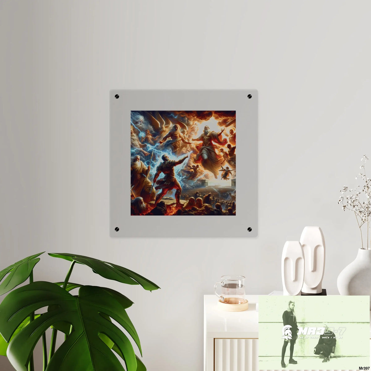 #11th Ai linking all back to UK 2016 to 2024 failures their’s my deaths Gods intervention AI Themed Ltd Edition Acrylic