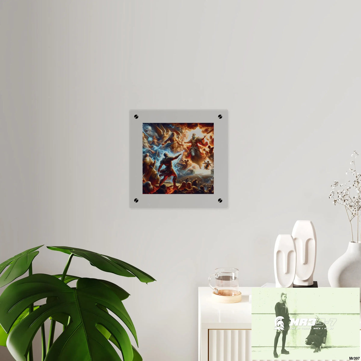 #11th Ai linking all back to UK 2016 to 2024 failures their’s my deaths Gods intervention AI Themed Ltd Edition Acrylic