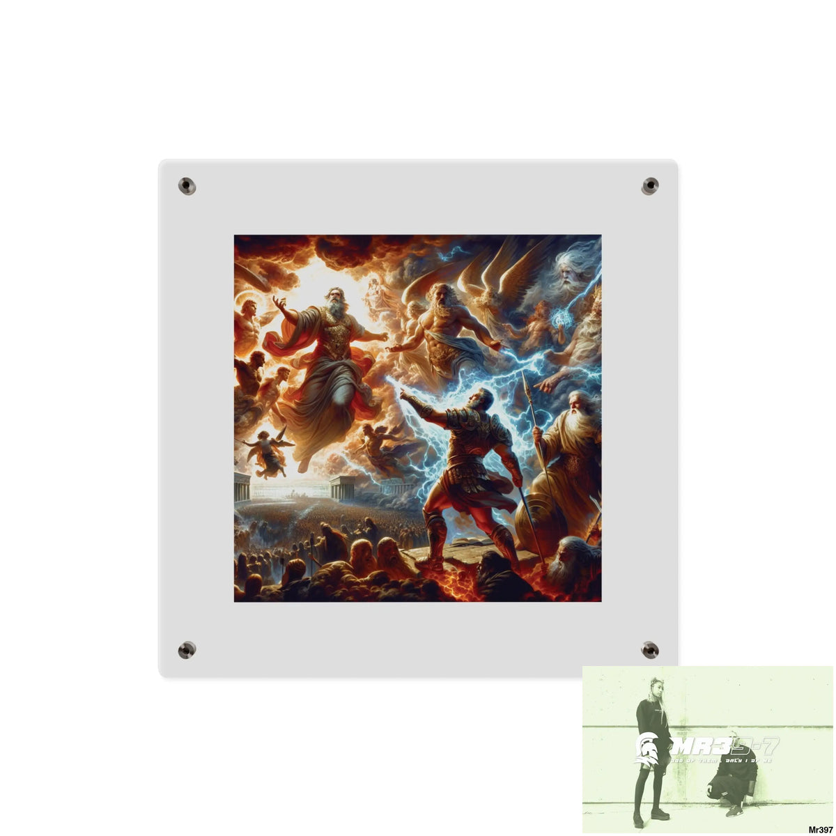 #11th Ai linking all back to UK 2016 to 2024 failures their’s my deaths Gods intervention AI Themed Ltd Edition Acrylic