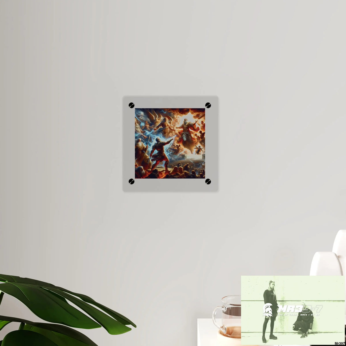 #11th Ai linking all back to UK 2016 to 2024 failures their’s my deaths Gods intervention AI Themed Ltd Edition Acrylic