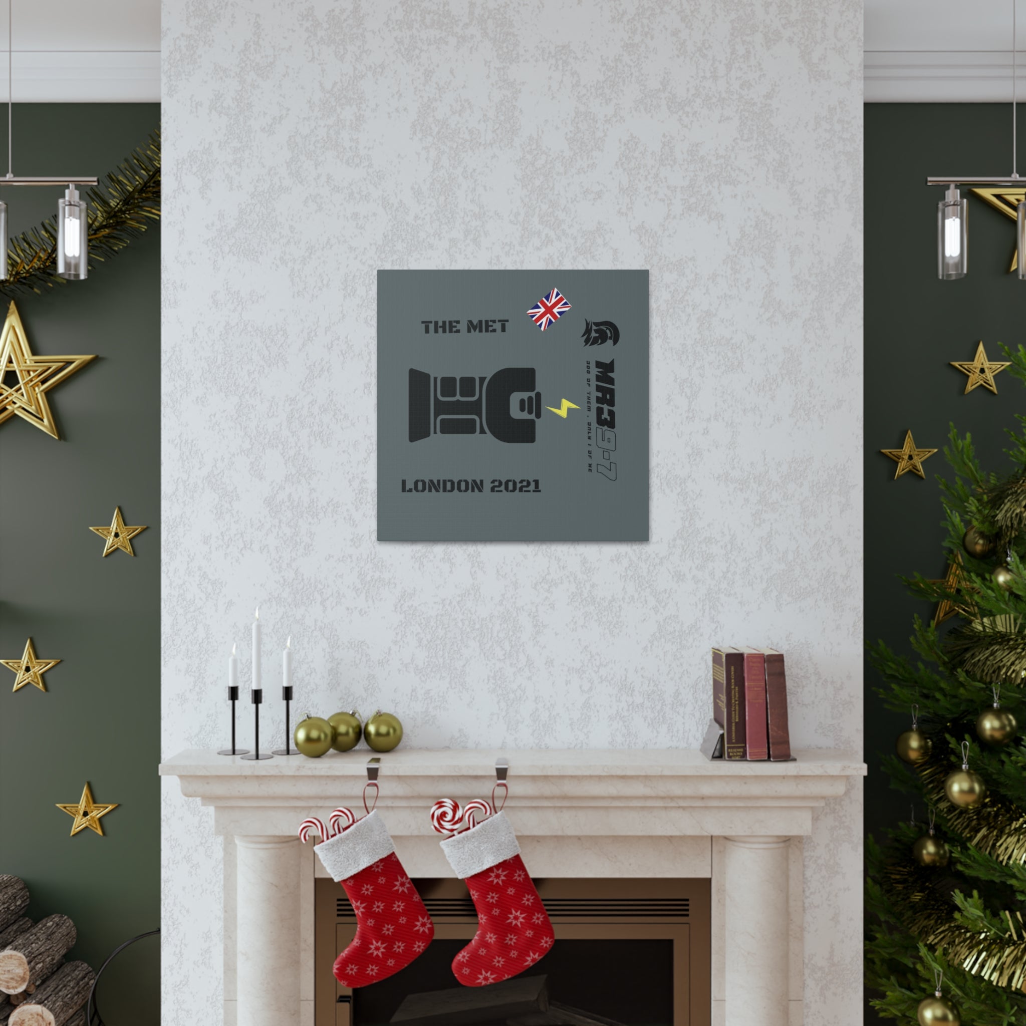 Canvas Gallery Wraps MR 39 Tasered by The MET 2021