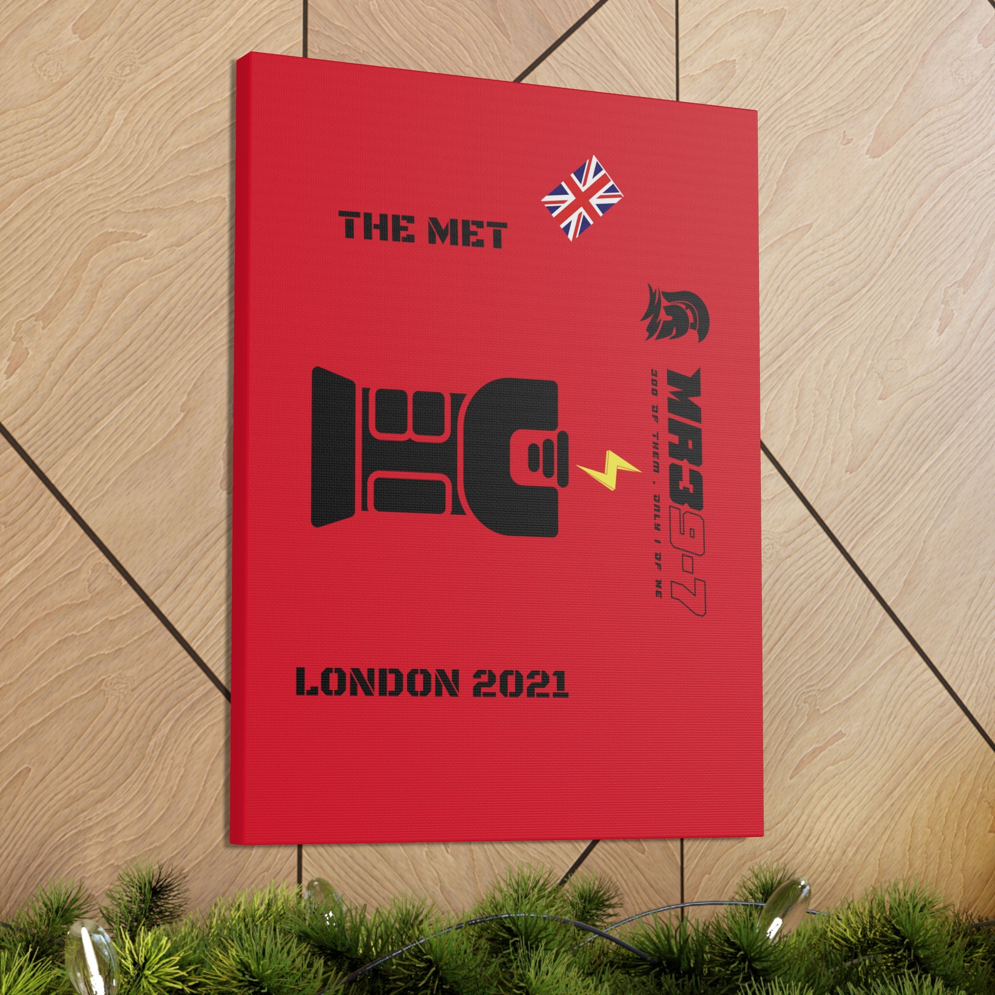 Canvas Gallery Wraps MR 39 Tasered by The MET 2021