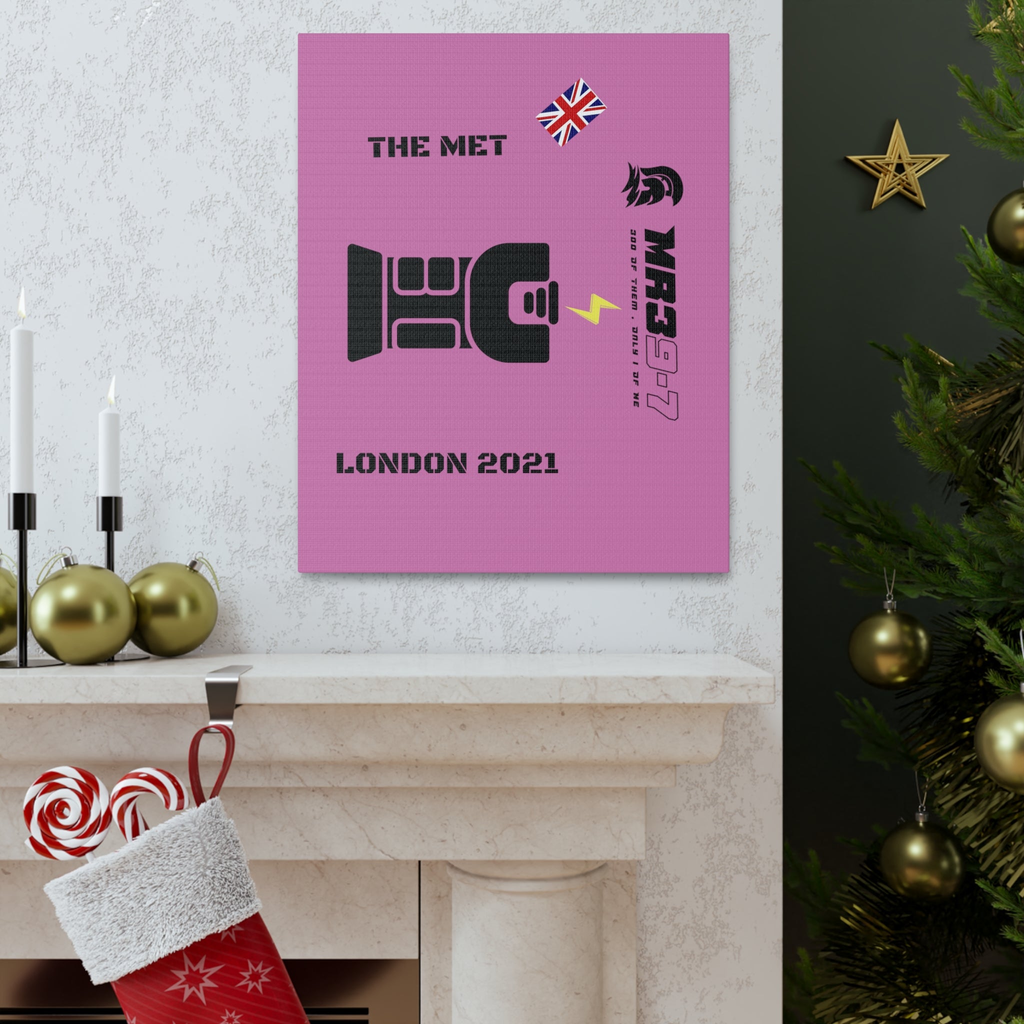 Canvas Gallery Wraps MR 39 Tasered by The MET 2021