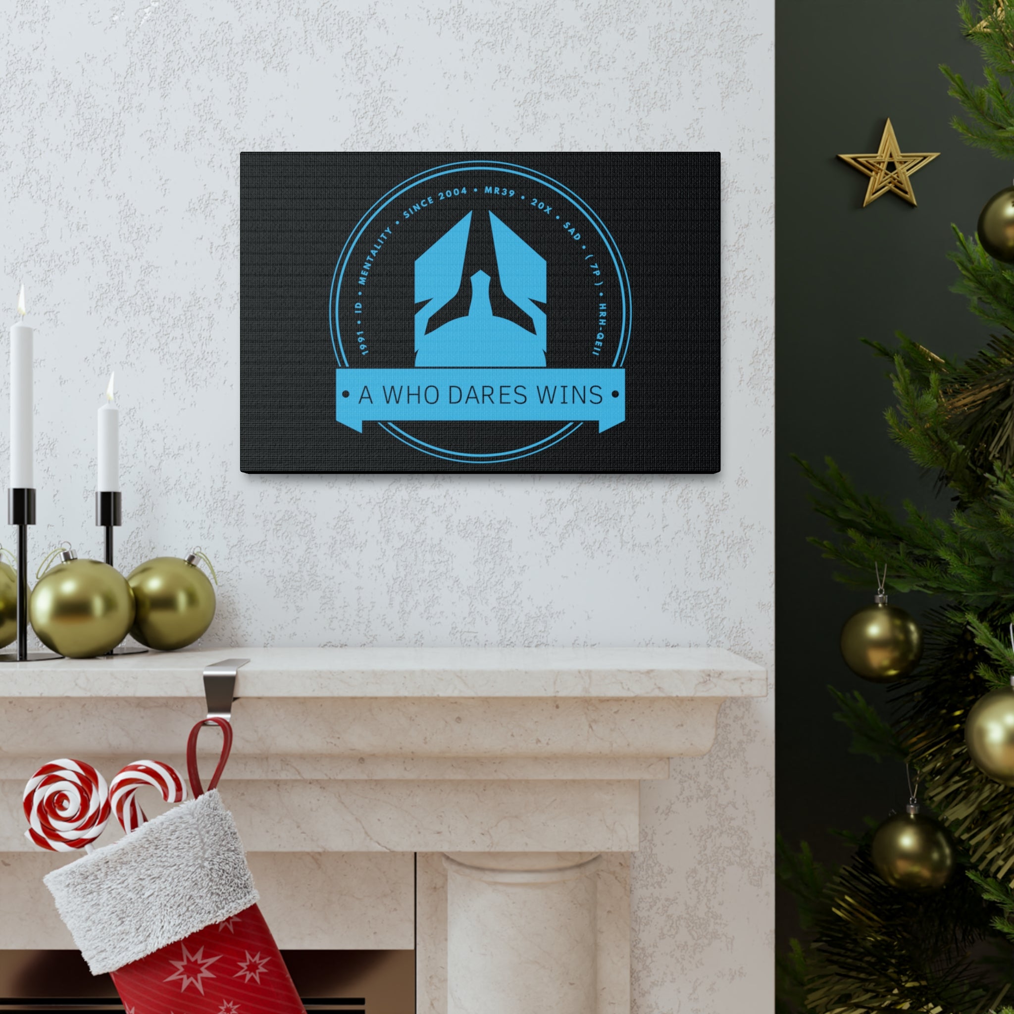 AWDW Vigilante themed Canvas Gallery Wraps