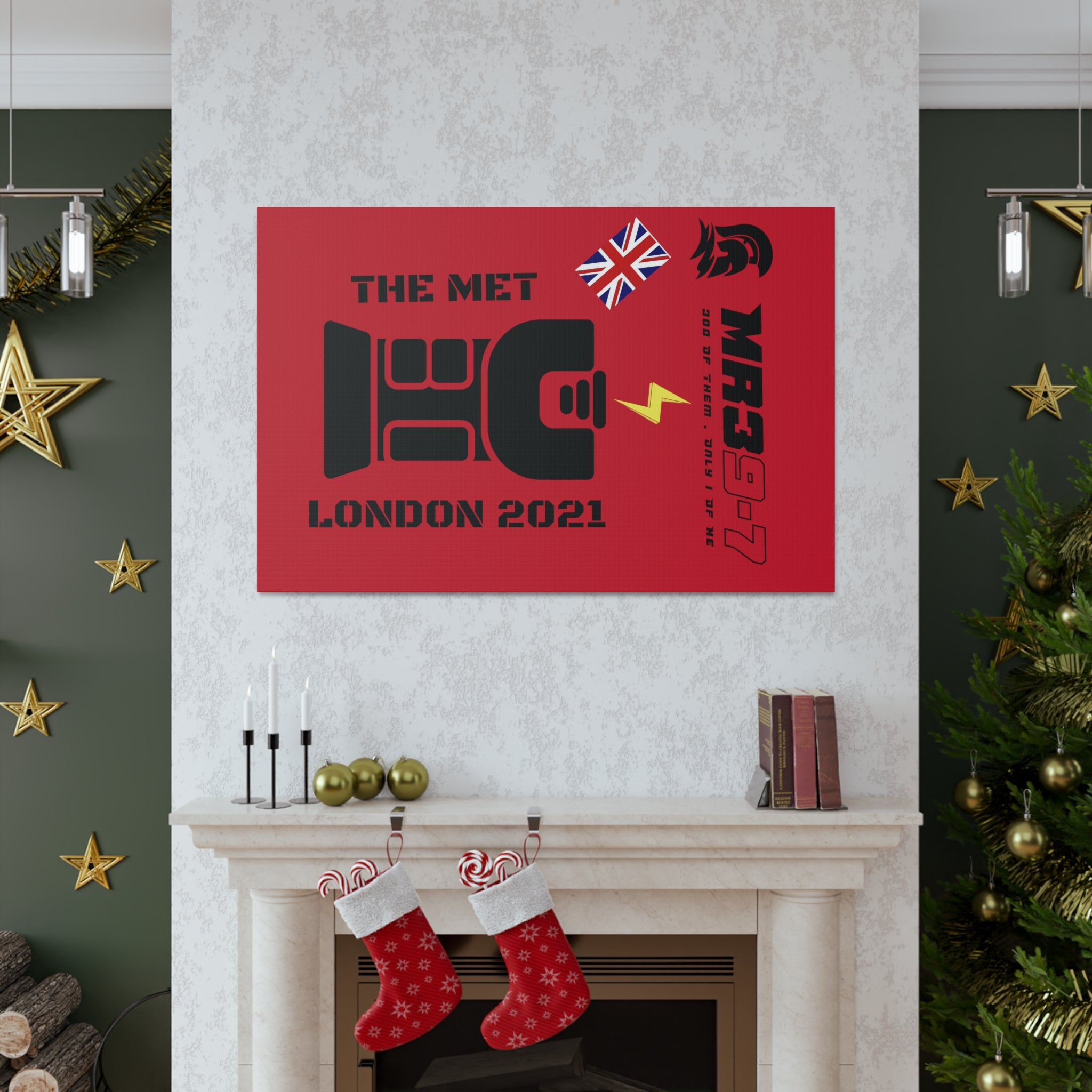 Canvas Gallery Wraps MR 39 Tasered by The MET 2021