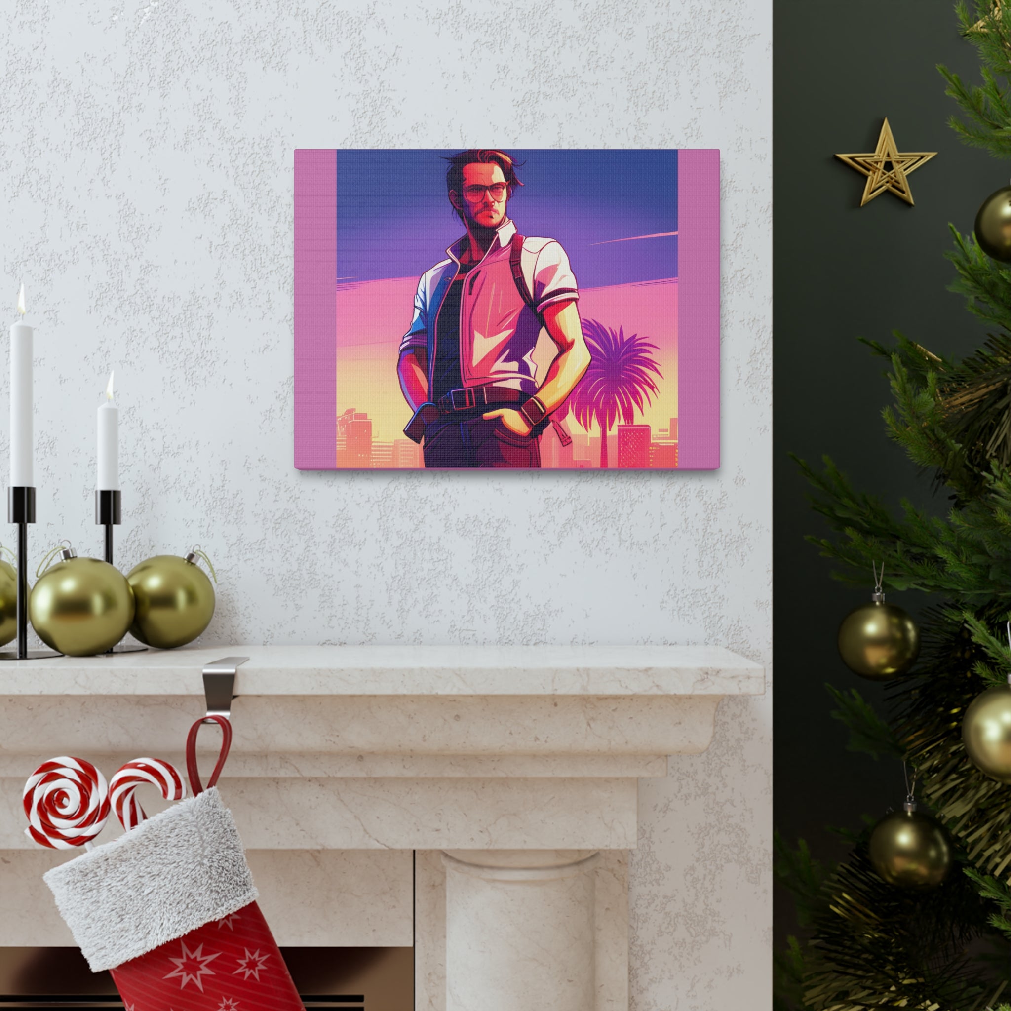 Canvas Gallery Wraps. AI•Vice.Vigilante.Mr39