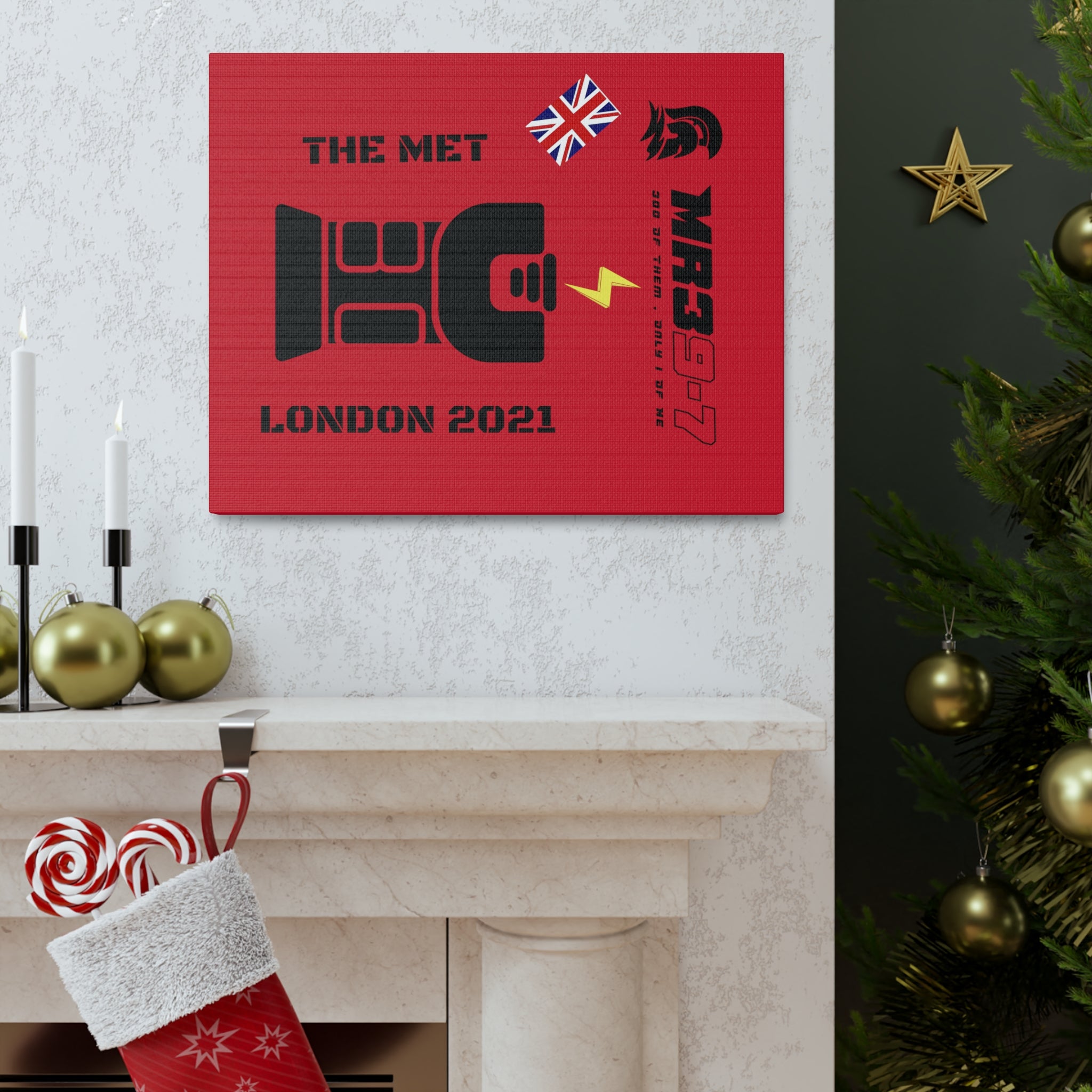 Canvas Gallery Wraps MR 39 Tasered by The MET 2021