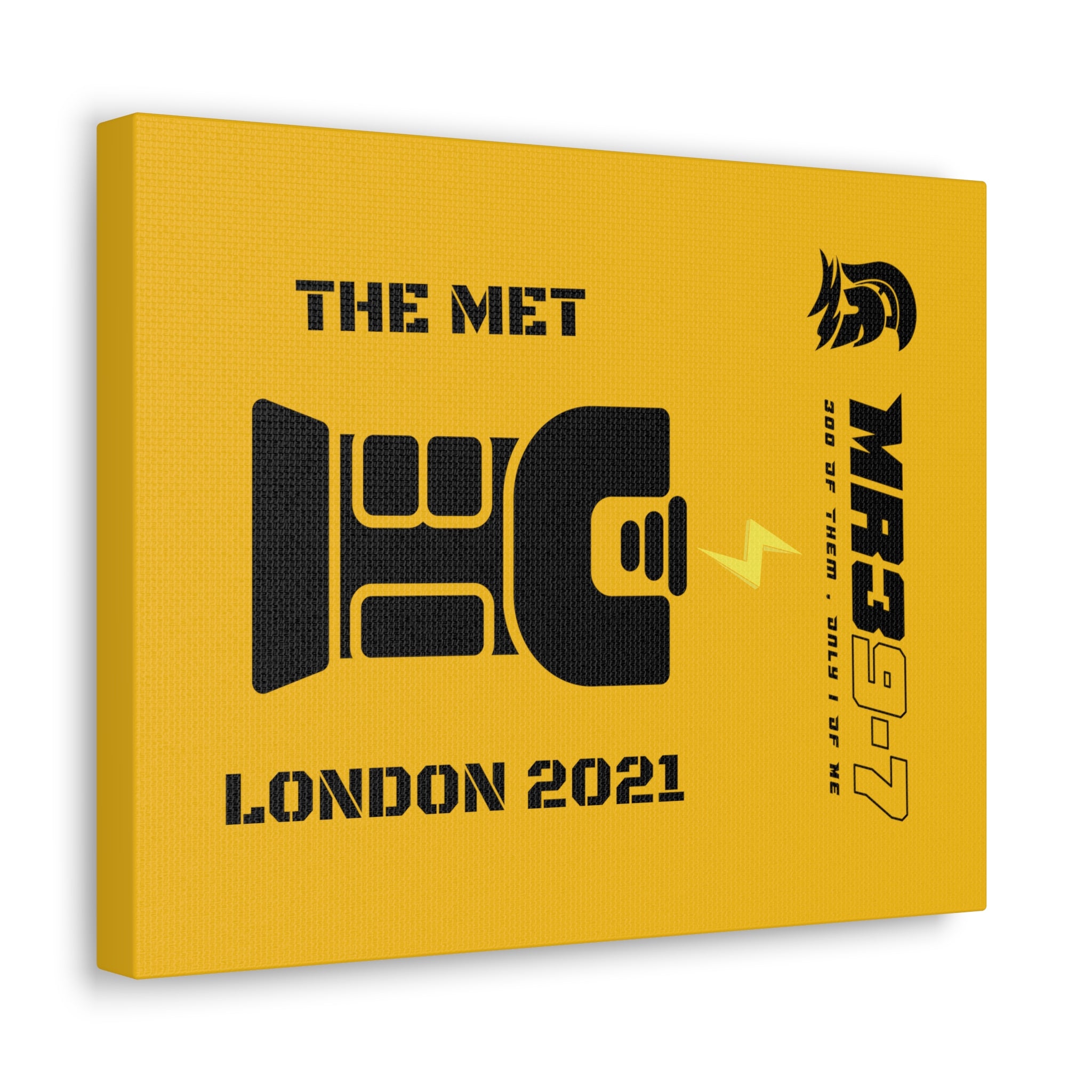 Canvas Gallery Wraps MR 39 Tasered by THe MET 2021