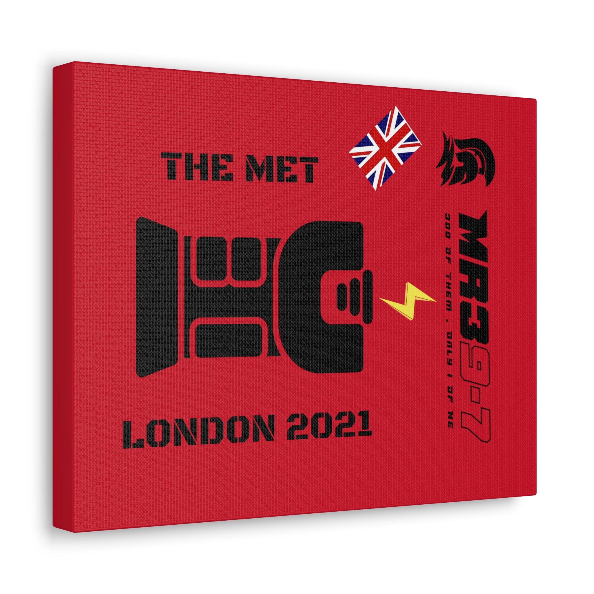 Canvas Gallery Wraps MR 39 Tasered by The MET 2021