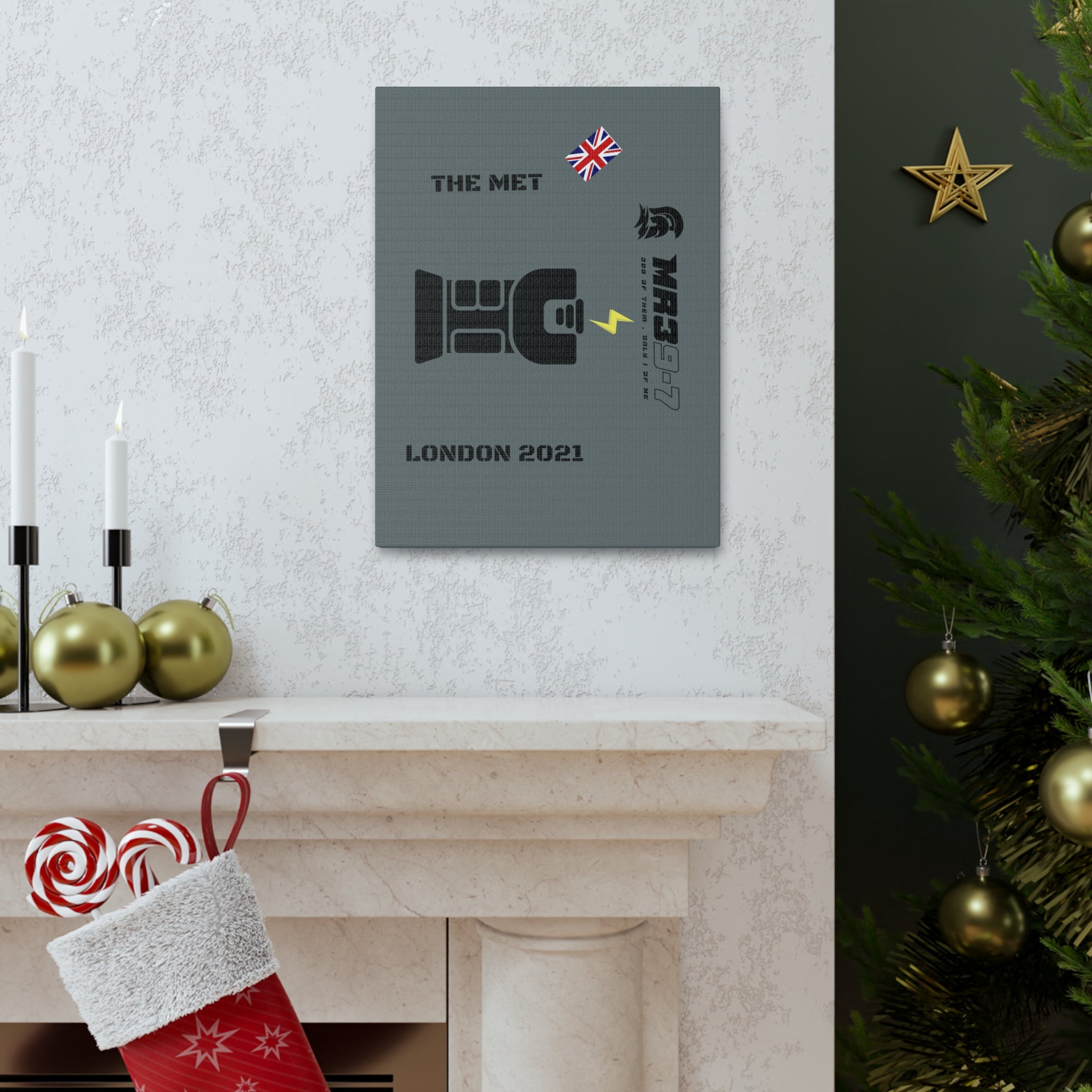 Canvas Gallery Wraps MR 39 Tasered by The MET 2021