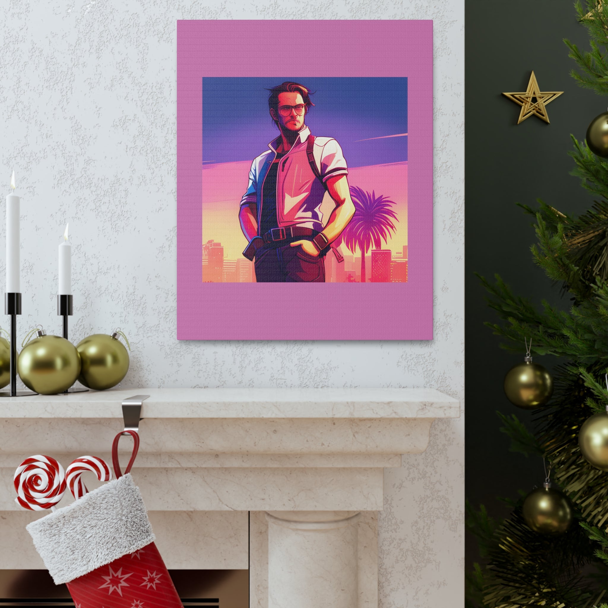 Canvas Gallery Wraps. AI•Vice.Vigilante.Mr39