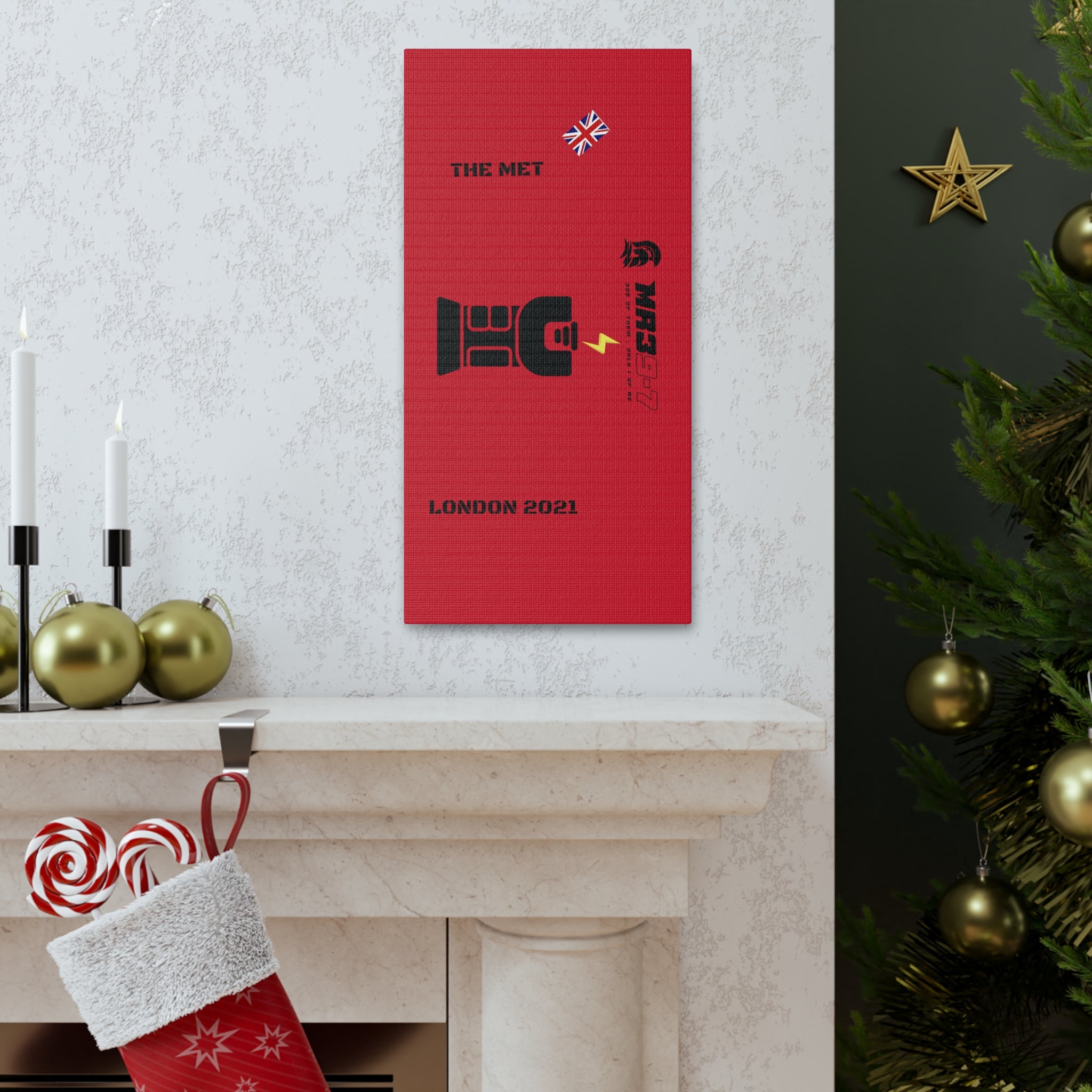 Canvas Gallery Wraps MR 39 Tasered by The MET 2021