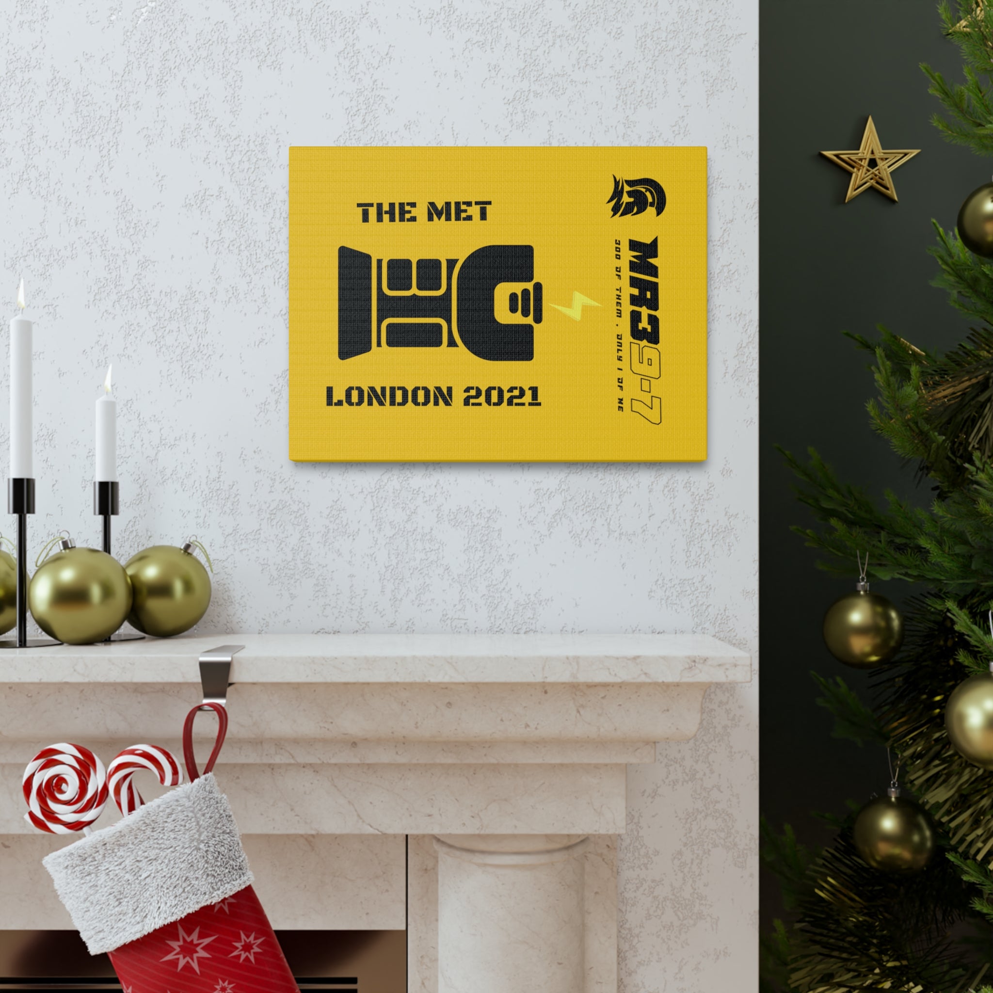 Canvas Gallery Wraps MR 39 Tasered by THe MET 2021