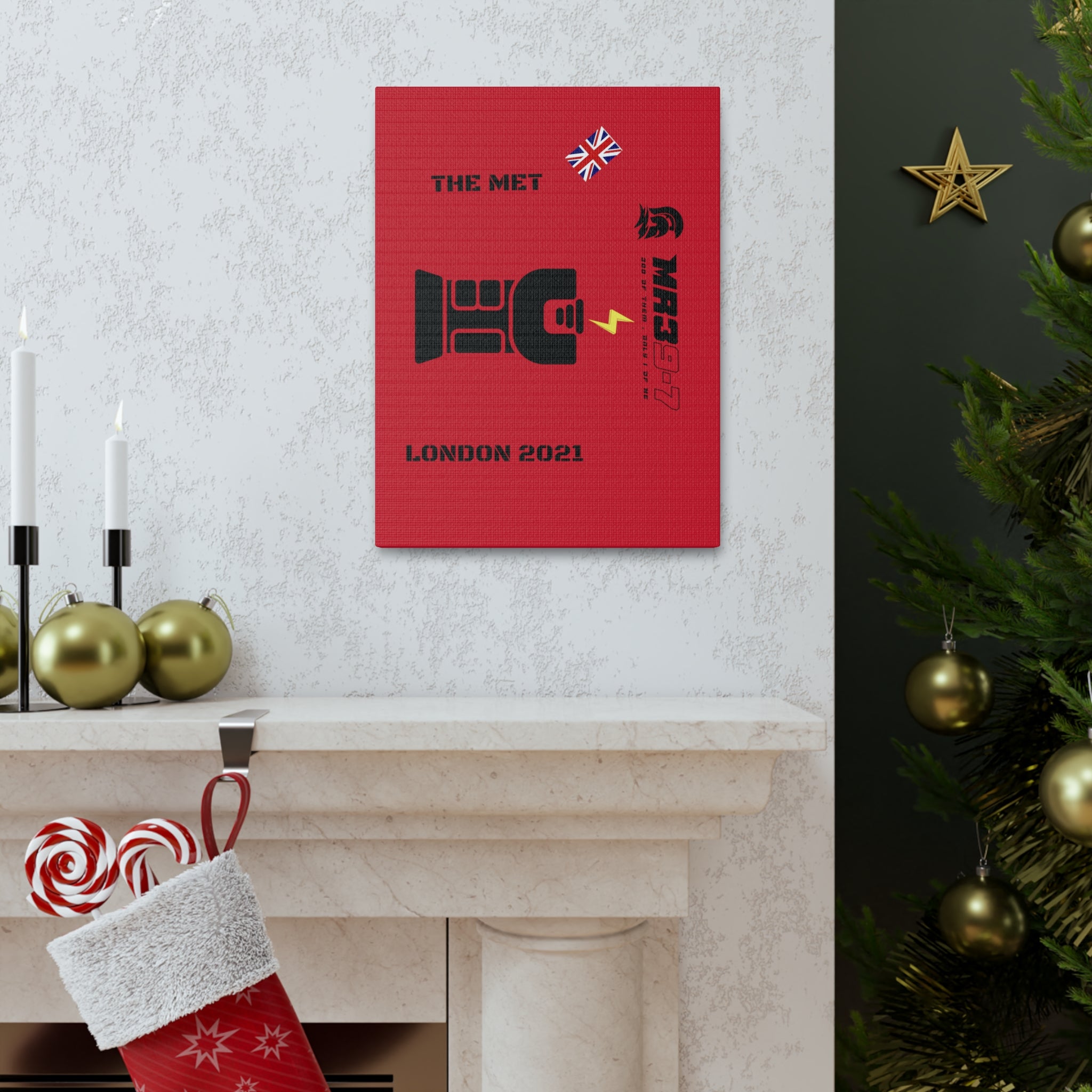 Canvas Gallery Wraps MR 39 Tasered by The MET 2021