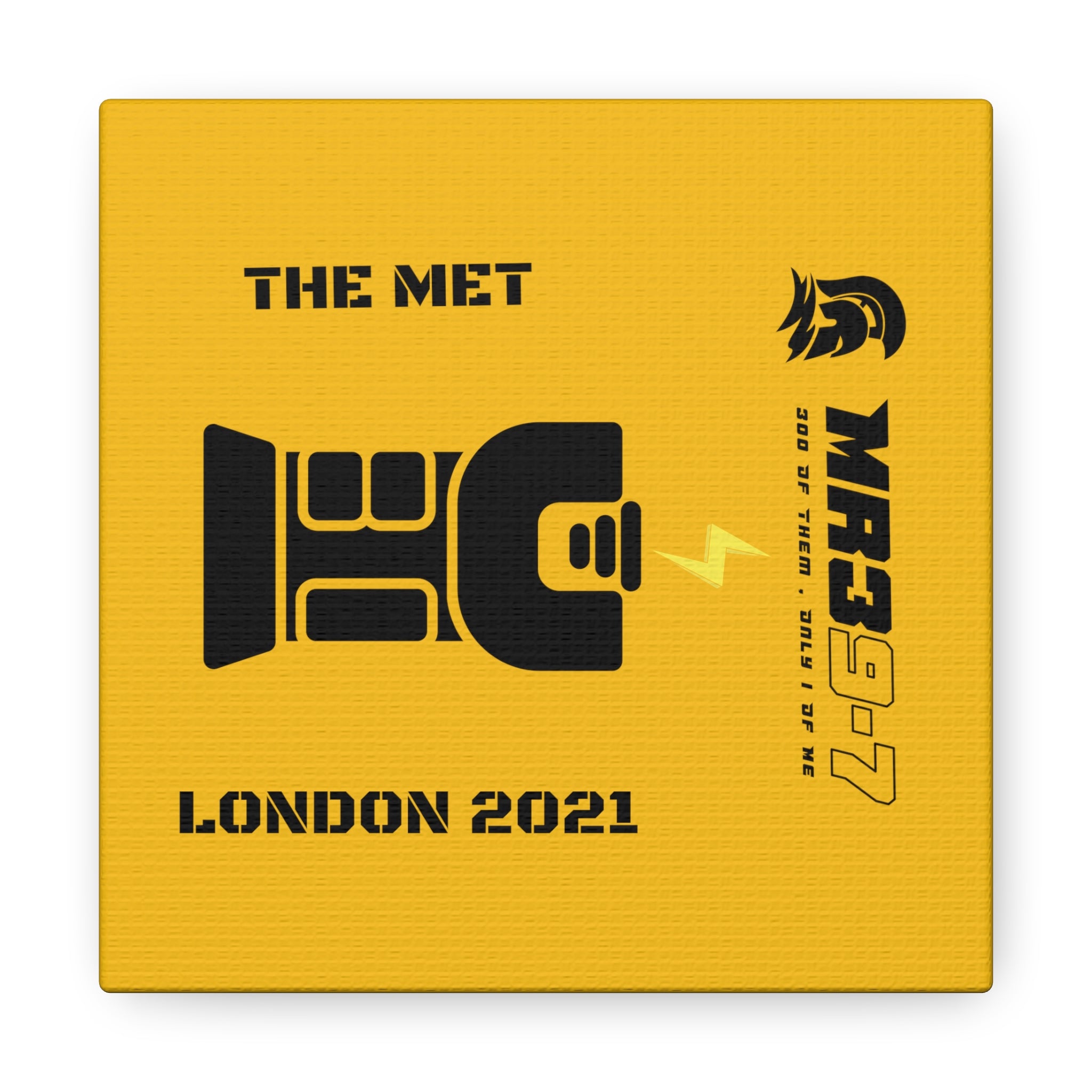 Canvas Gallery Wraps MR 39 Tasered by THe MET 2021