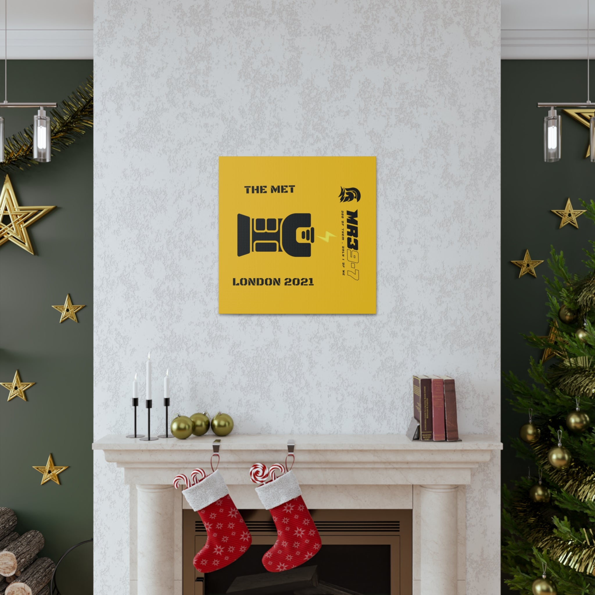 Canvas Gallery Wraps MR 39 Tasered by THe MET 2021