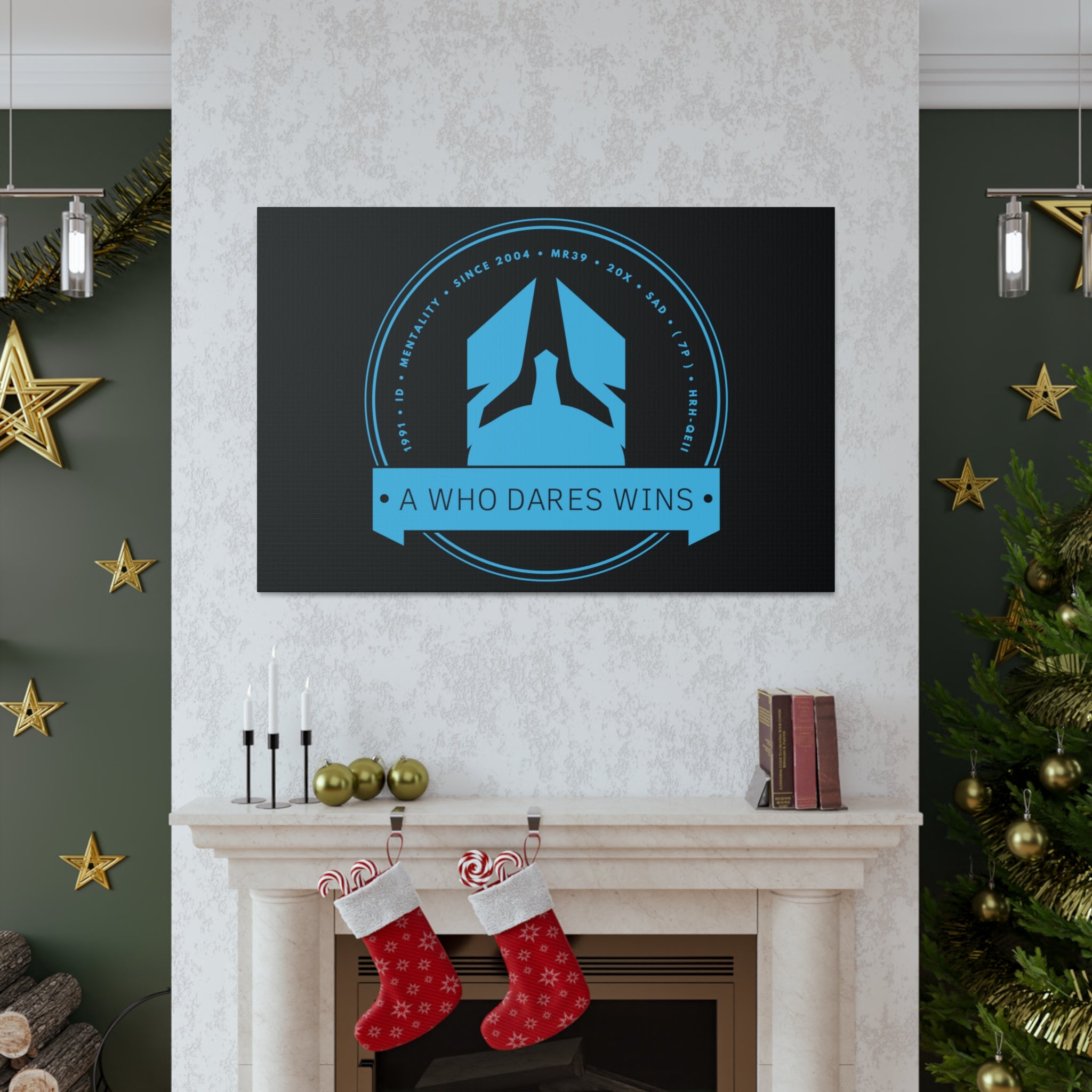 AWDW Vigilante themed Canvas Gallery Wraps