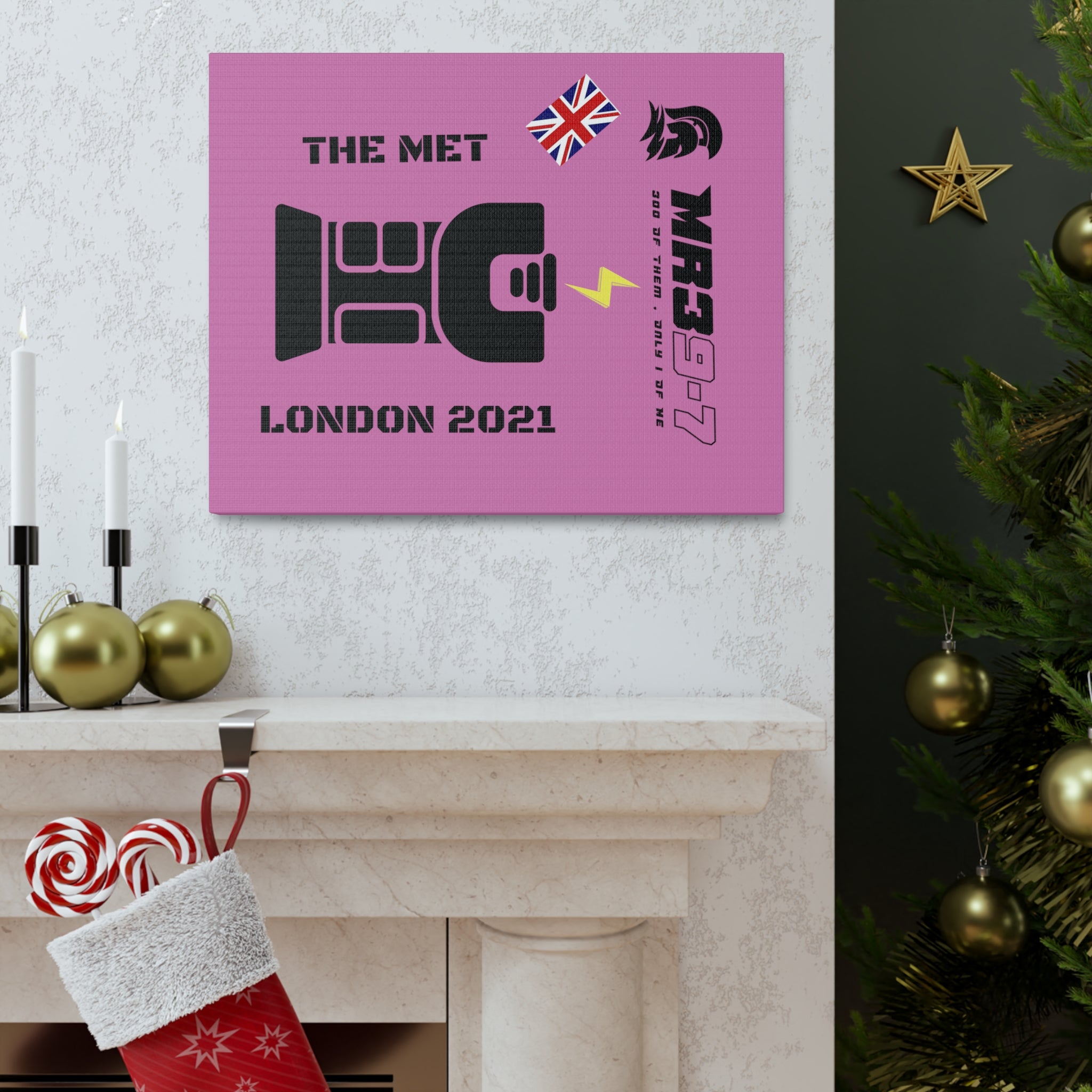 Canvas Gallery Wraps MR 39 Tasered by The MET 2021