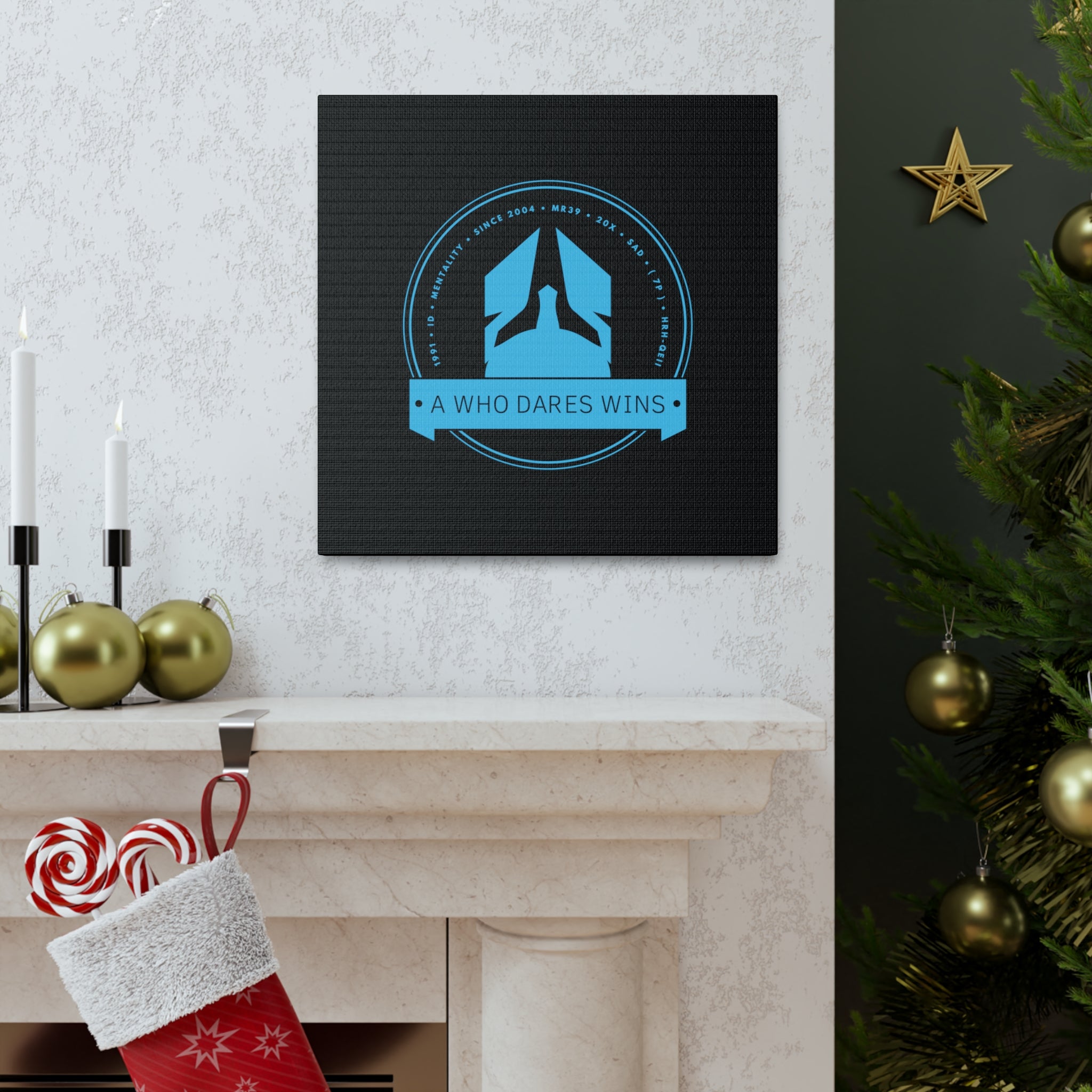 AWDW Vigilante themed Canvas Gallery Wraps