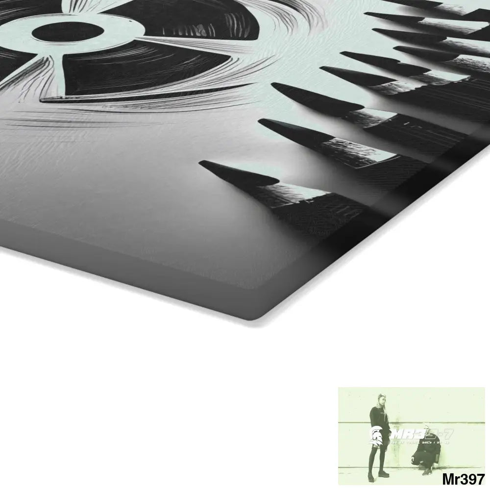 2 second Blast from the past South Sinai Glass Cutting Board Home Decor