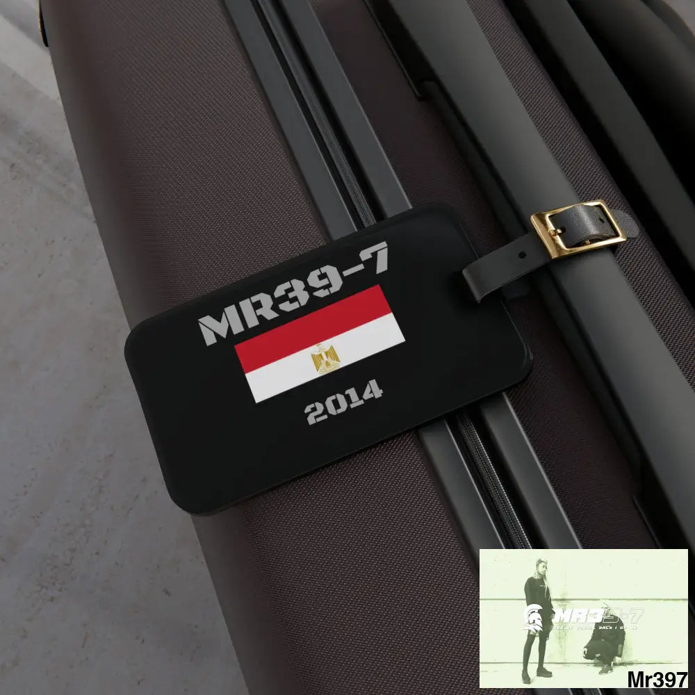 2014 Egypt MR39-7 Luggage Tag 2.4’’ × 4’’ Accessories