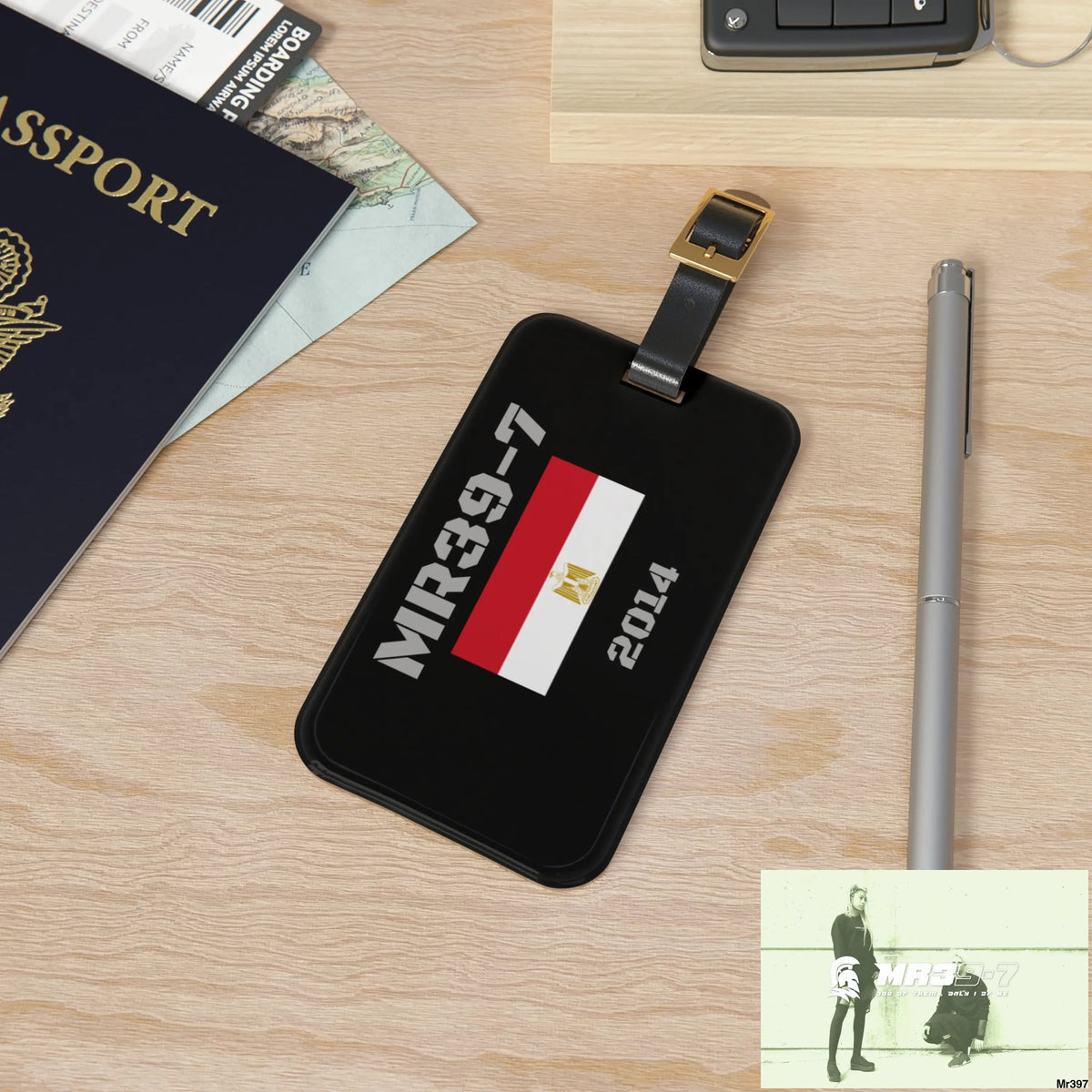 2014 Egypt MR39-7 Luggage Tag 2.4’’ × 4’’ Accessories