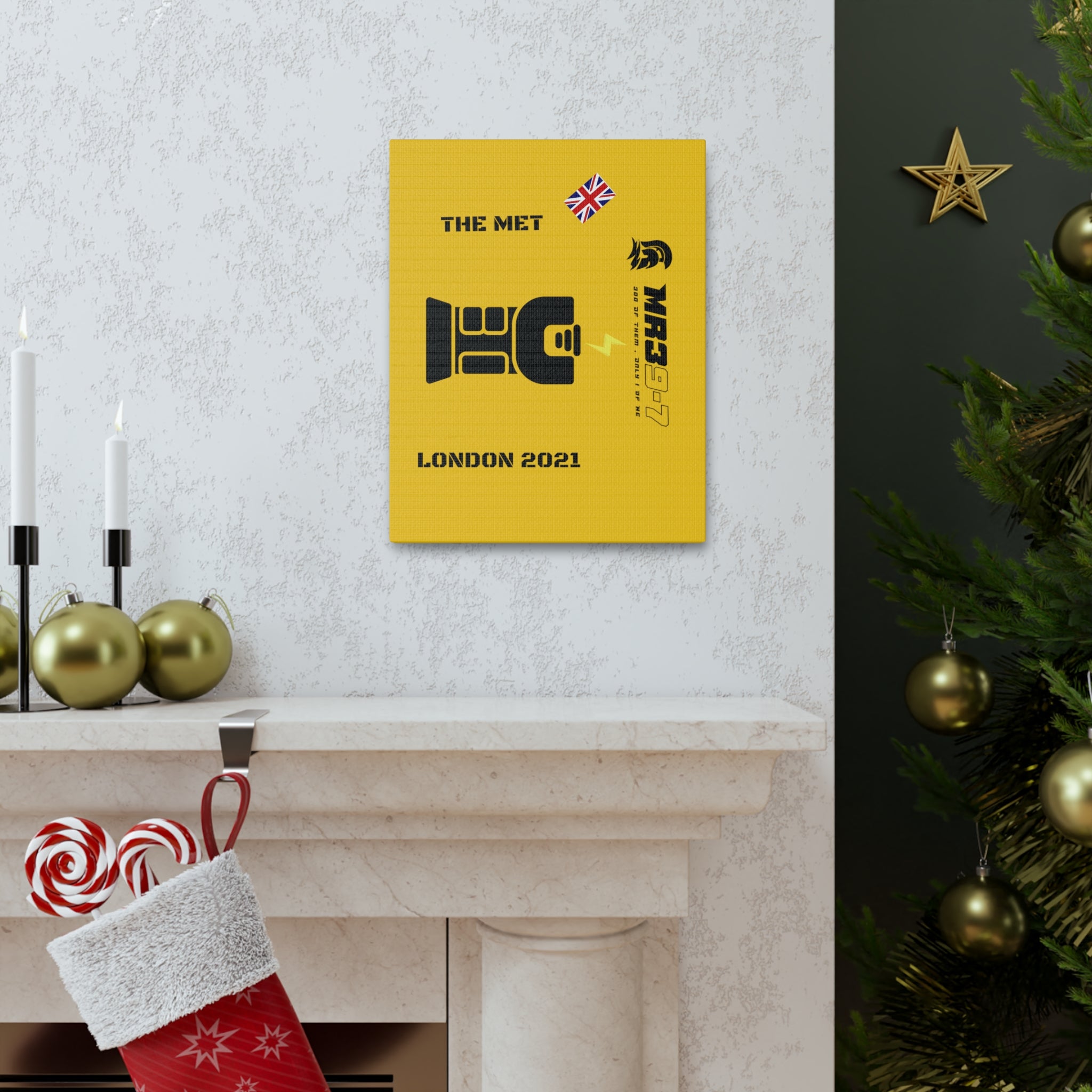 Canvas Gallery Wraps MR 39 Tasered by The MET 2021