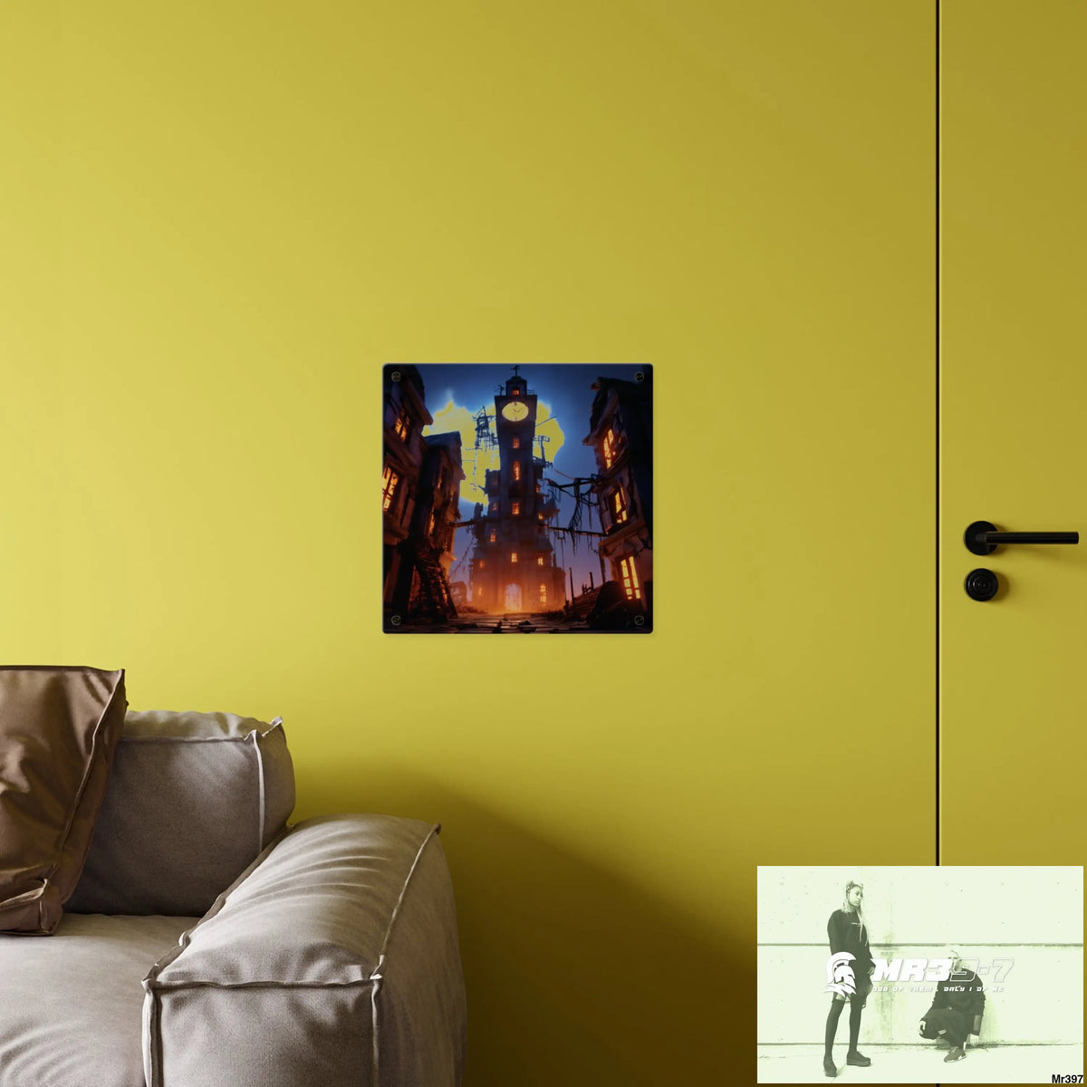 2628 days in the block no 1 Death Flat Covert Failures Ltd Edition no 22 Acrylic Wall Art Panels Home Decor