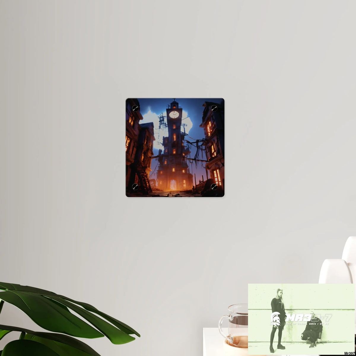 2628 days in the block no 1 Death Flat Covert Failures Ltd Edition no 22 Acrylic Wall Art Panels Home Decor