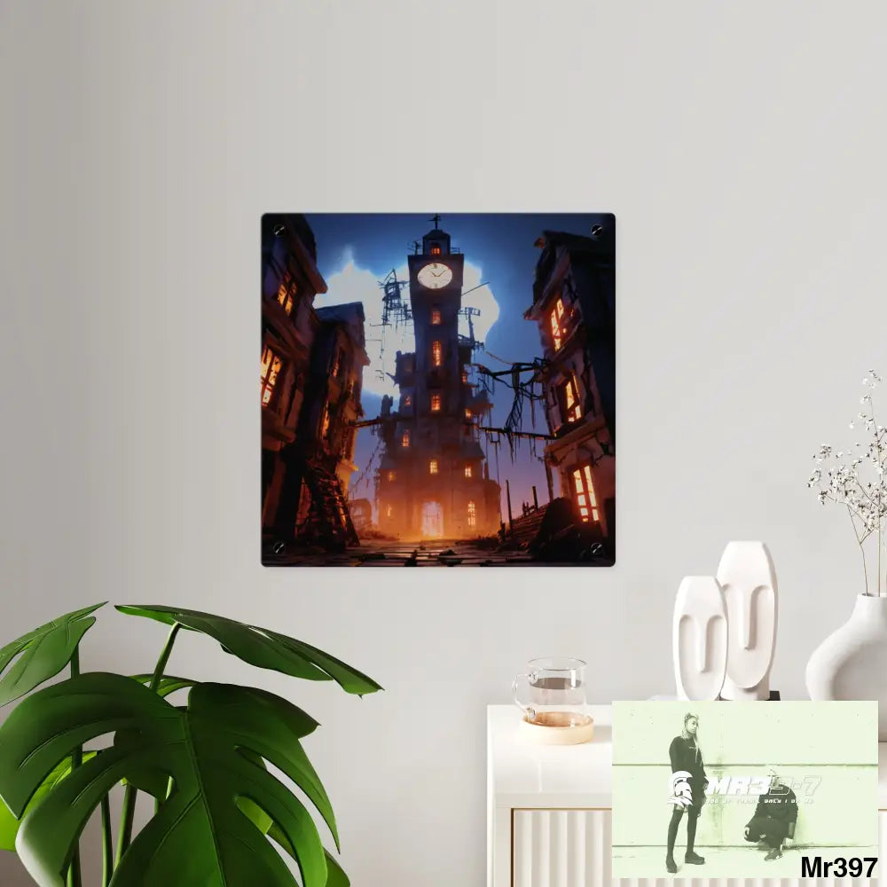 2628 days in the block no 1 Death Flat Covert Failures Ltd Edition no 22 Acrylic Wall Art Panels Home Decor