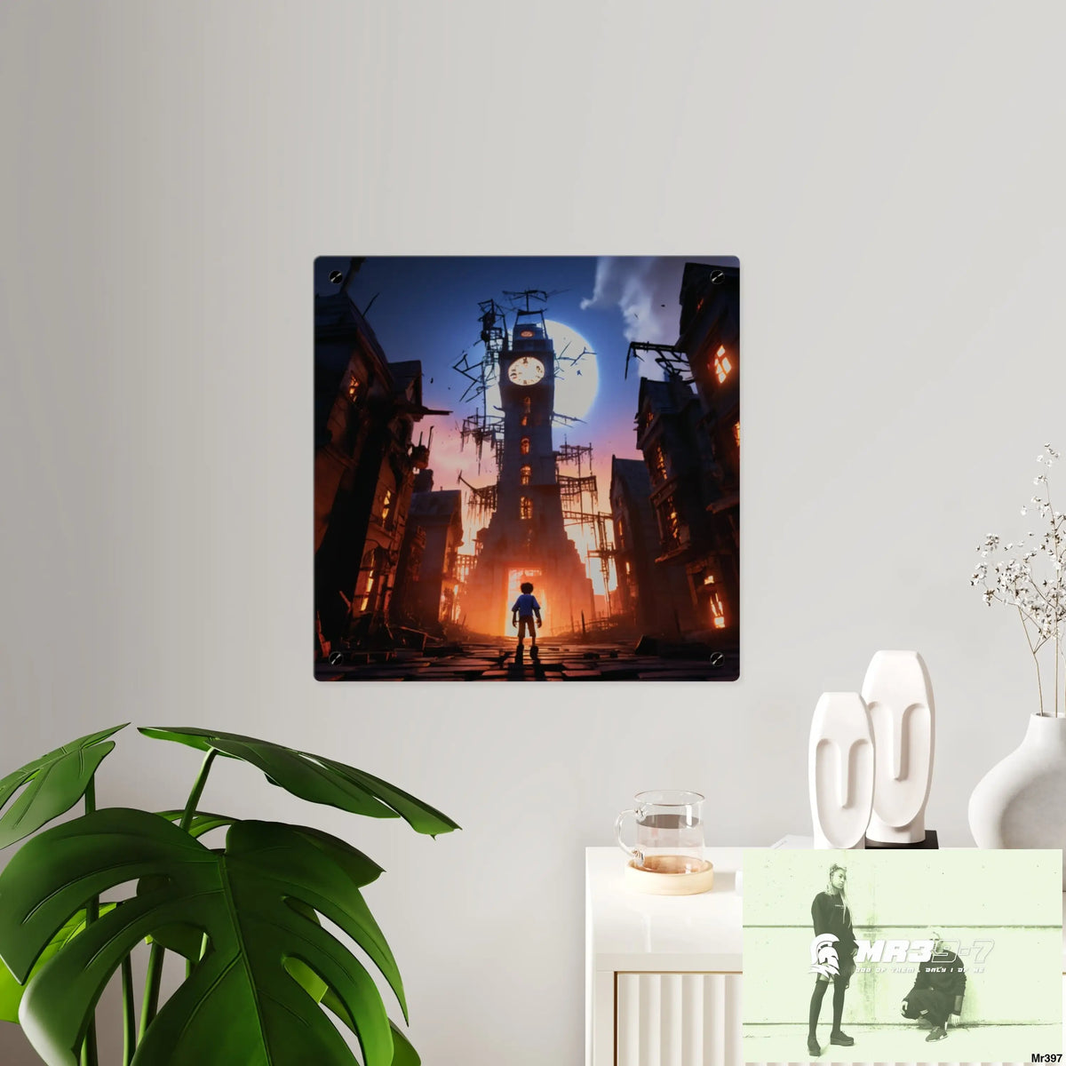 2628 days in the block no 2 Death Flat Covert Failures Ltd Edition no 22 Acrylic Wall Art Panels Home Decor