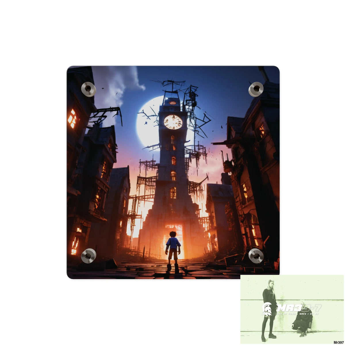 2628 days in the block no 2 Death Flat Covert Failures Ltd Edition no 22 Acrylic Wall Art Panels Home Decor