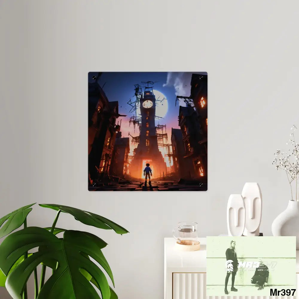 2628 days in the block no 2 Death Flat Covert Failures Ltd Edition no 22 Acrylic Wall Art Panels Home Decor