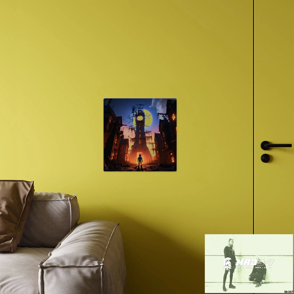2628 days in the block no 2 Death Flat Covert Failures Ltd Edition no 22 Acrylic Wall Art Panels Home Decor