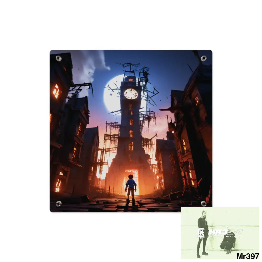 2628 days in the block no 2 Death Flat Covert Failures Ltd Edition no 22 Acrylic Wall Art Panels Home Decor