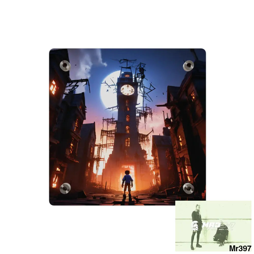 2628 days in the block no 2 Death Flat Covert Failures Ltd Edition no 22 Acrylic Wall Art Panels Home Decor